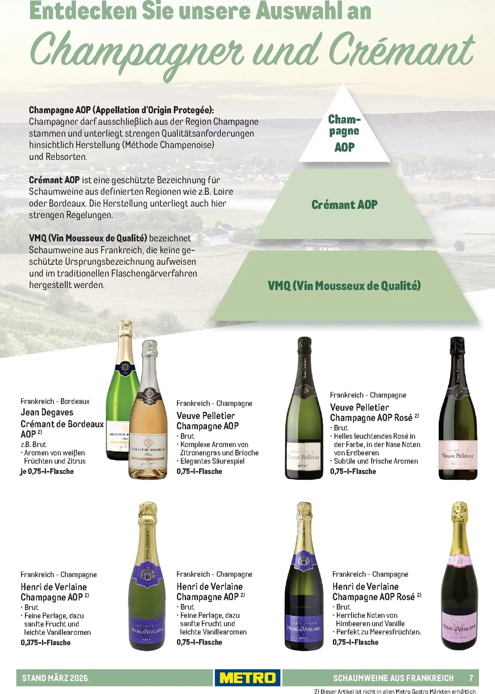 Sortimentskatalog Hauswein: Für jeden Anlass der passende Tropfen von 1. März bis 31. Dezember 2026 - Prospekt seite 7