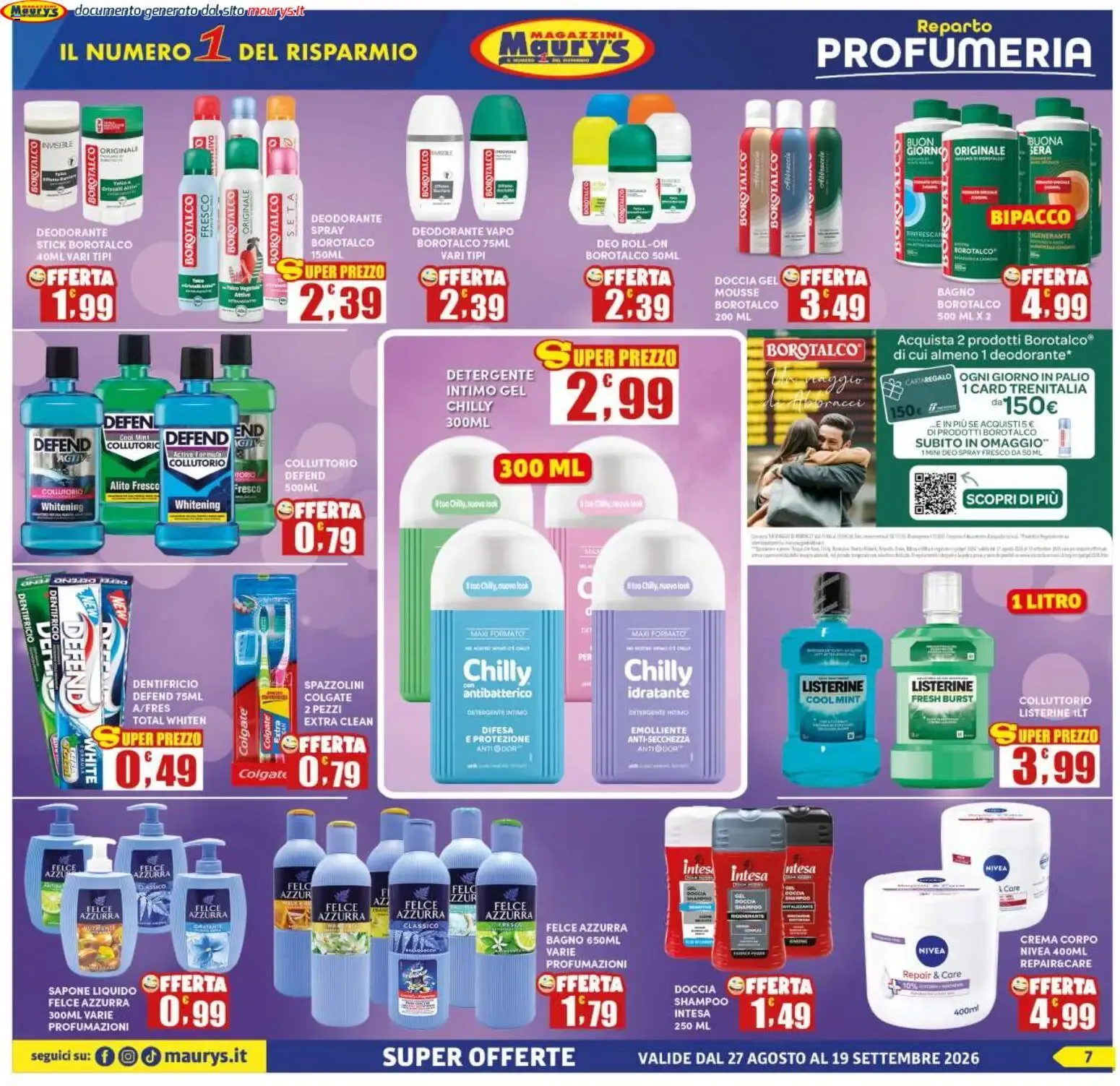 Maury's volantino dal 27/08/2026 - online Offerte da 27 agosto a 19 settembre di 2026 - Pagina del volantino 7