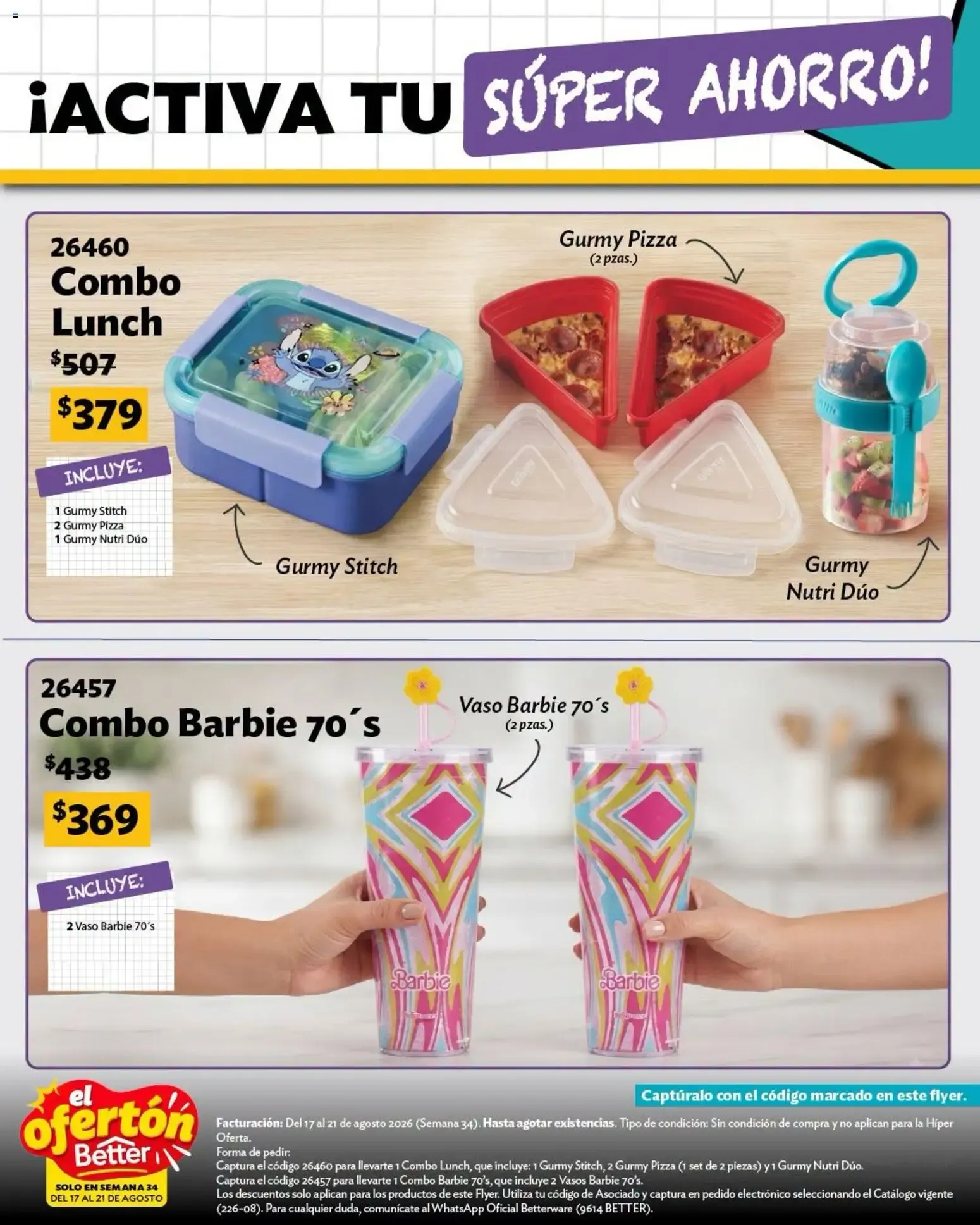 Catálogo de El Ofertón Betterware para este regreso a clases 17 de agosto al 21 de agosto 2026 - Pagina 6