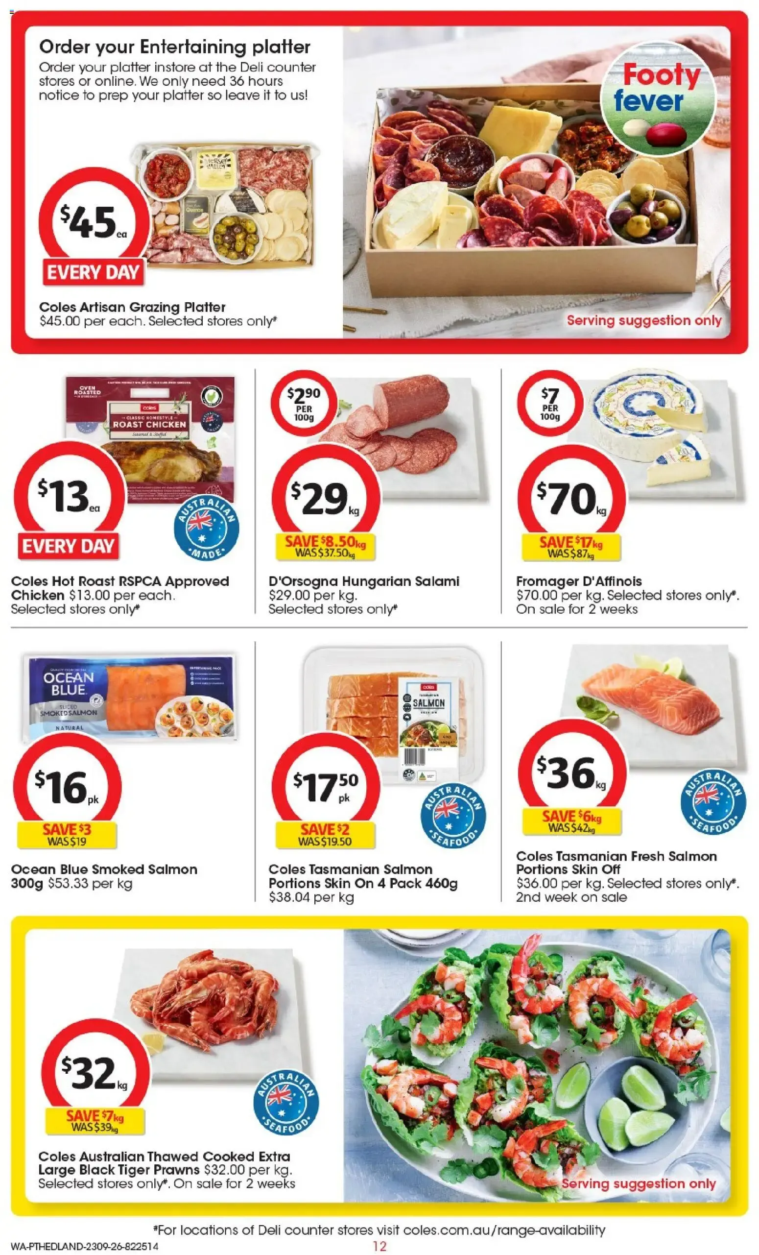 Coles | Footy fever - Catalogue valid from 23 September to 29 September 2026 - page 12