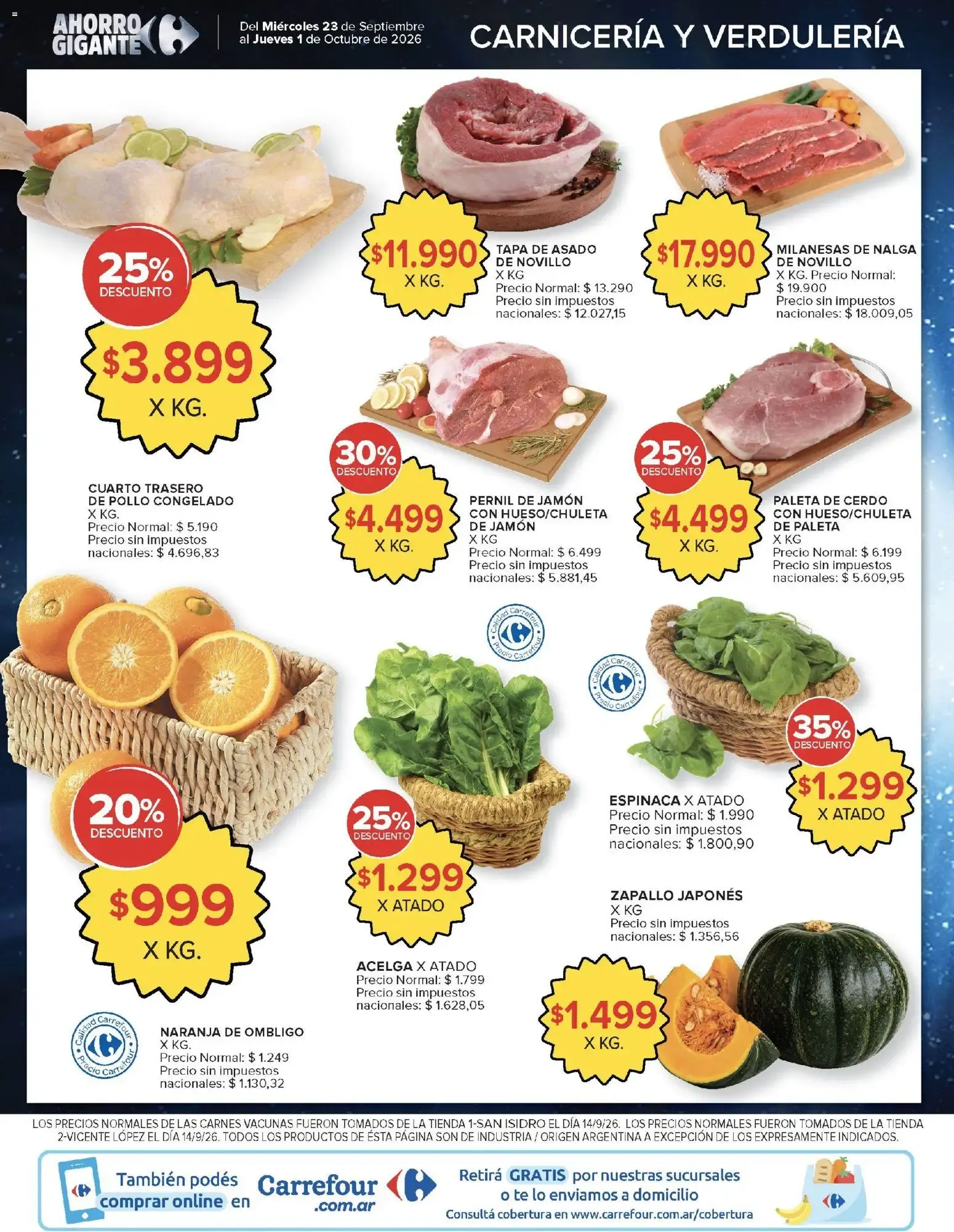Ofertas de Carrefour - Carrefour Hiper Ofertas || del 23/09/2026 - 02/10/2026 || Promociones 23 de septiembre al 1 de octubre 2026 - Página 3 del catálogo
