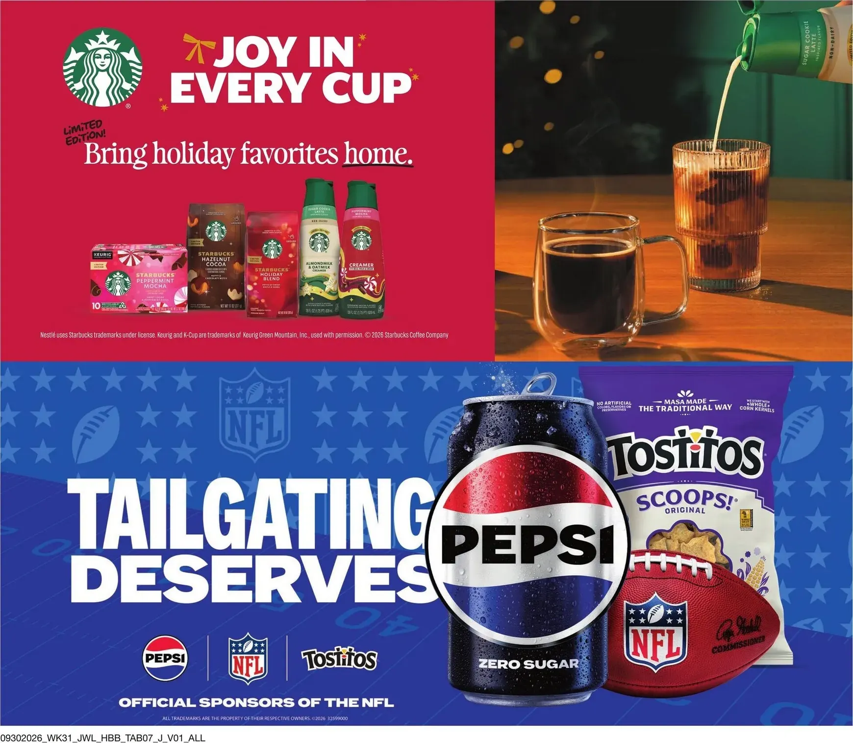Weekly promotion Jewel Osco - Fall Savings Start Here spanning from September 30 to October 27 2026 - Page 7 for Catalogue 365
