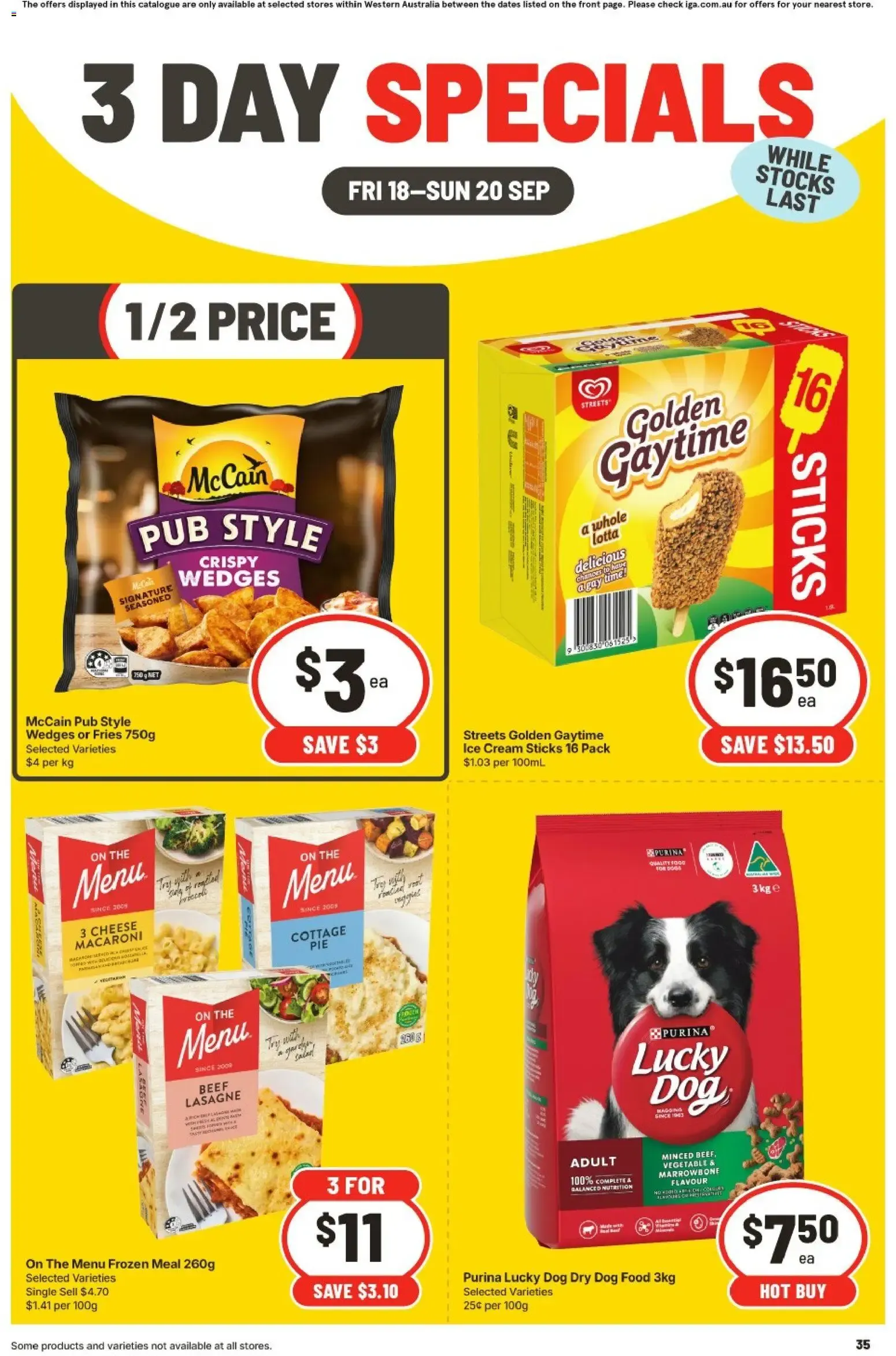 3 DAY SPECIALS - Catalogue valid from 18 September to 20 September 2026 - page 4