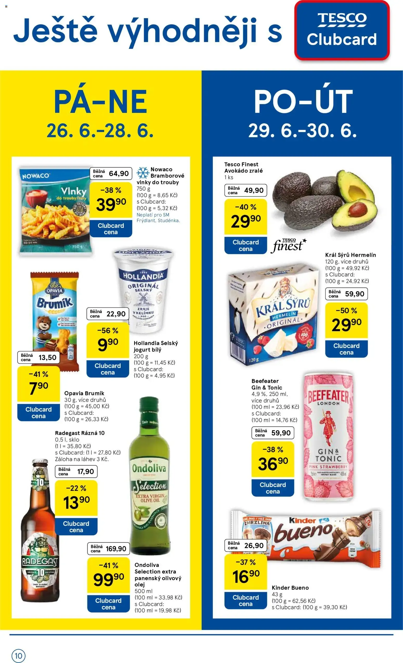 Tesco leták na tento + příští týden 24.06.2026 - 24. června 30. června 2026 - Page 10