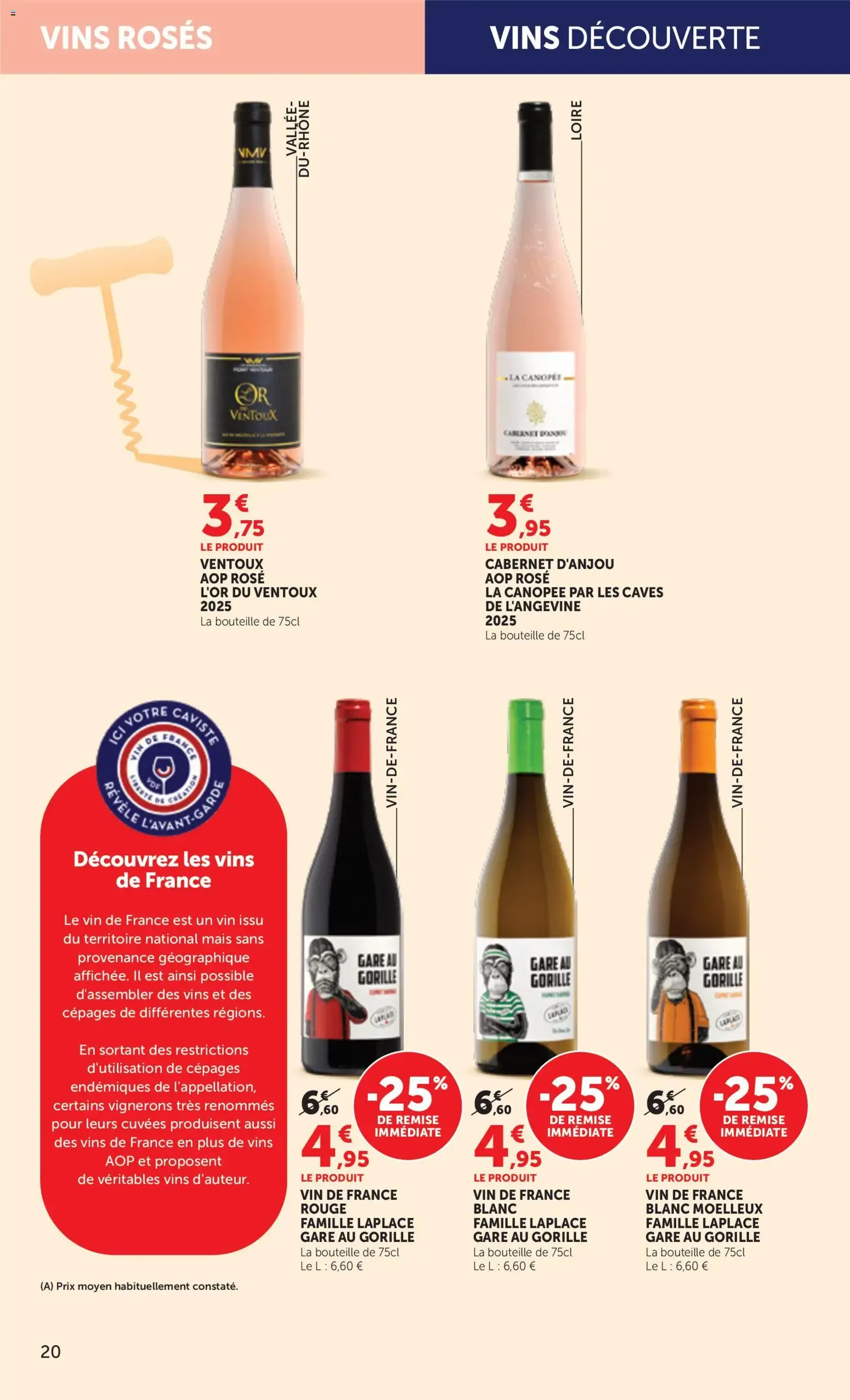 bi1 Foire aux vins Maxi marché à partir du 22/09/2026 - promo en ligne du 22 septembre au 4 octobre 2026 - Catalogue page 20
