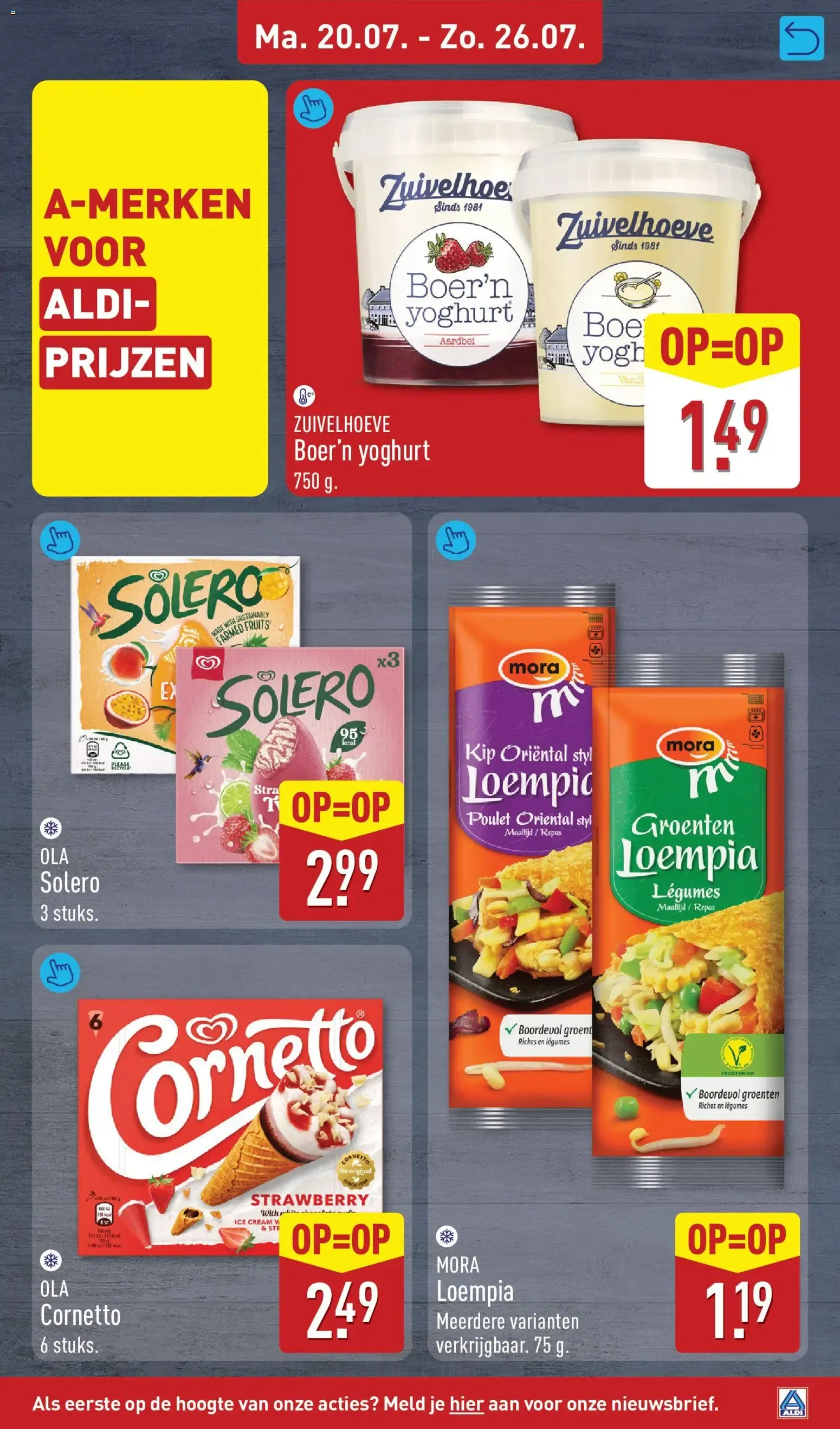 Folleto semanal de ofertas de Aldi (20 al 26 de julio) van 20 juli tot 26 juli 2026 - Folder pagina 19