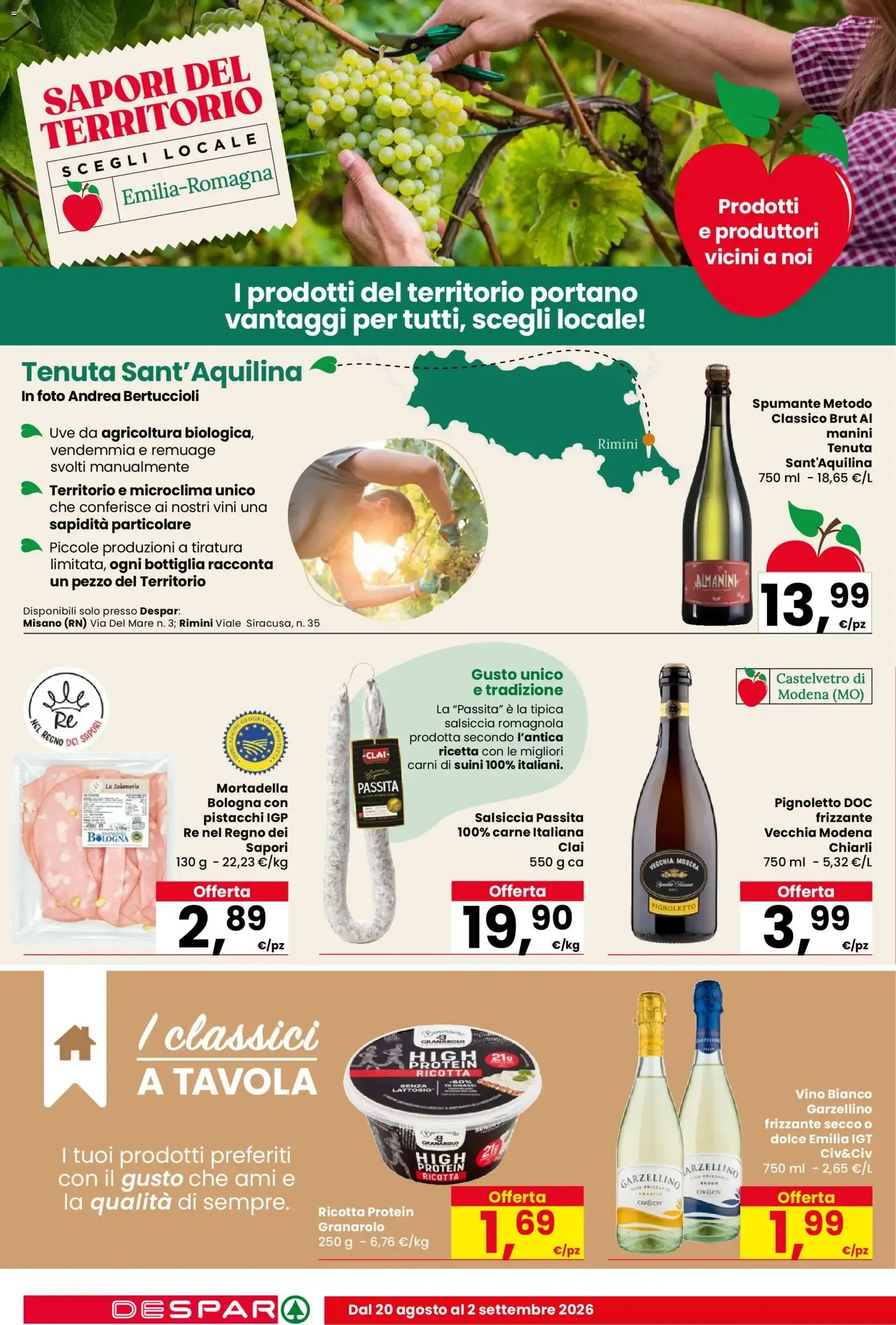 Despar - Il gusto del risparmio! da 20 agosto a 2 settembre di 2026 - Pagina del volantino 8