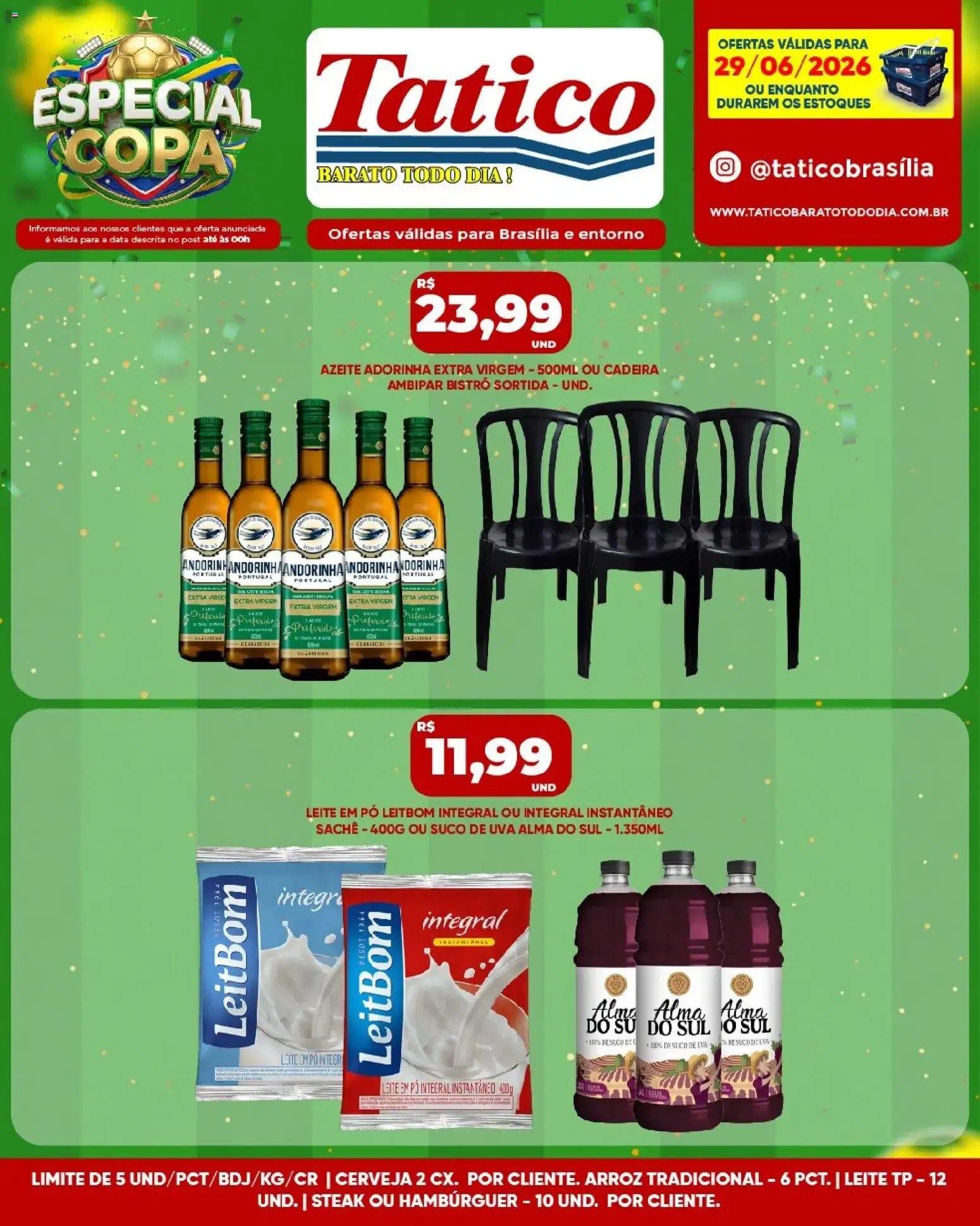 Encarte de Tatico ofertas do Dia de 29/06/2026 | Promoções Online 29 de junho até 29 de junho 2026 - Pagina 11