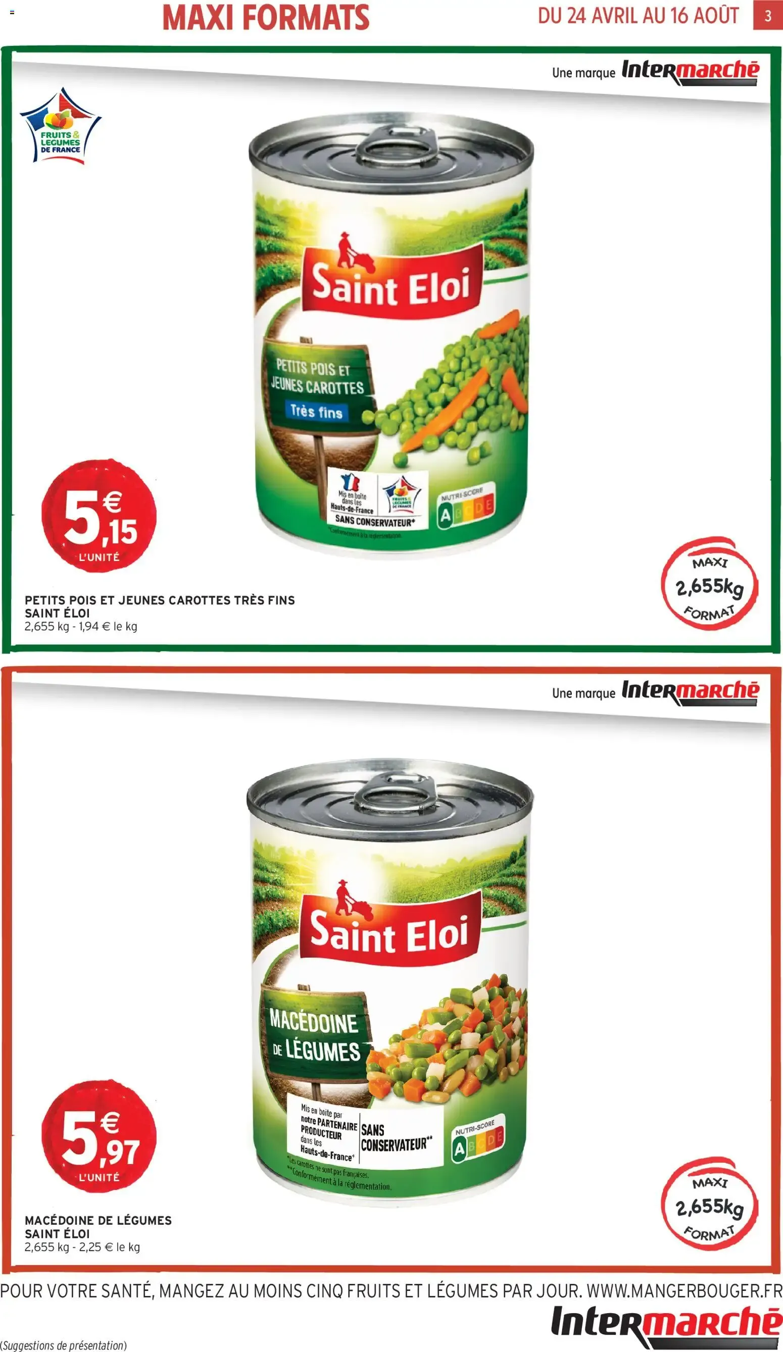 Intermarché - En gros, c’est moins cher à partir du 24/04/2026 - promo en ligne du 24 avril au 16 août 2026 - Catalogue page 3