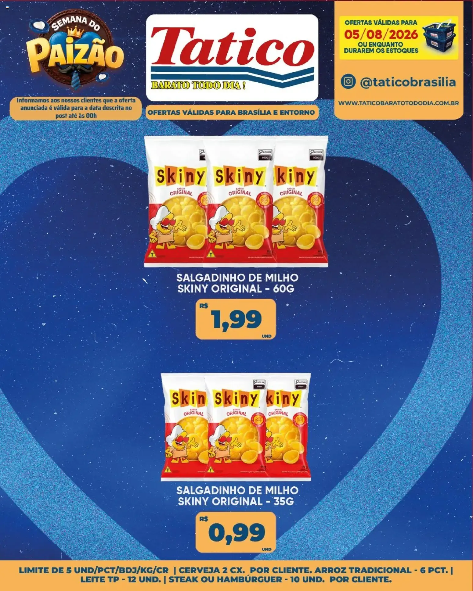 Encarte de Tatico ofertas do Dia de 05/08/2026 | Promoções Online 5 de agosto até 5 de agosto 2026 - Pagina 19