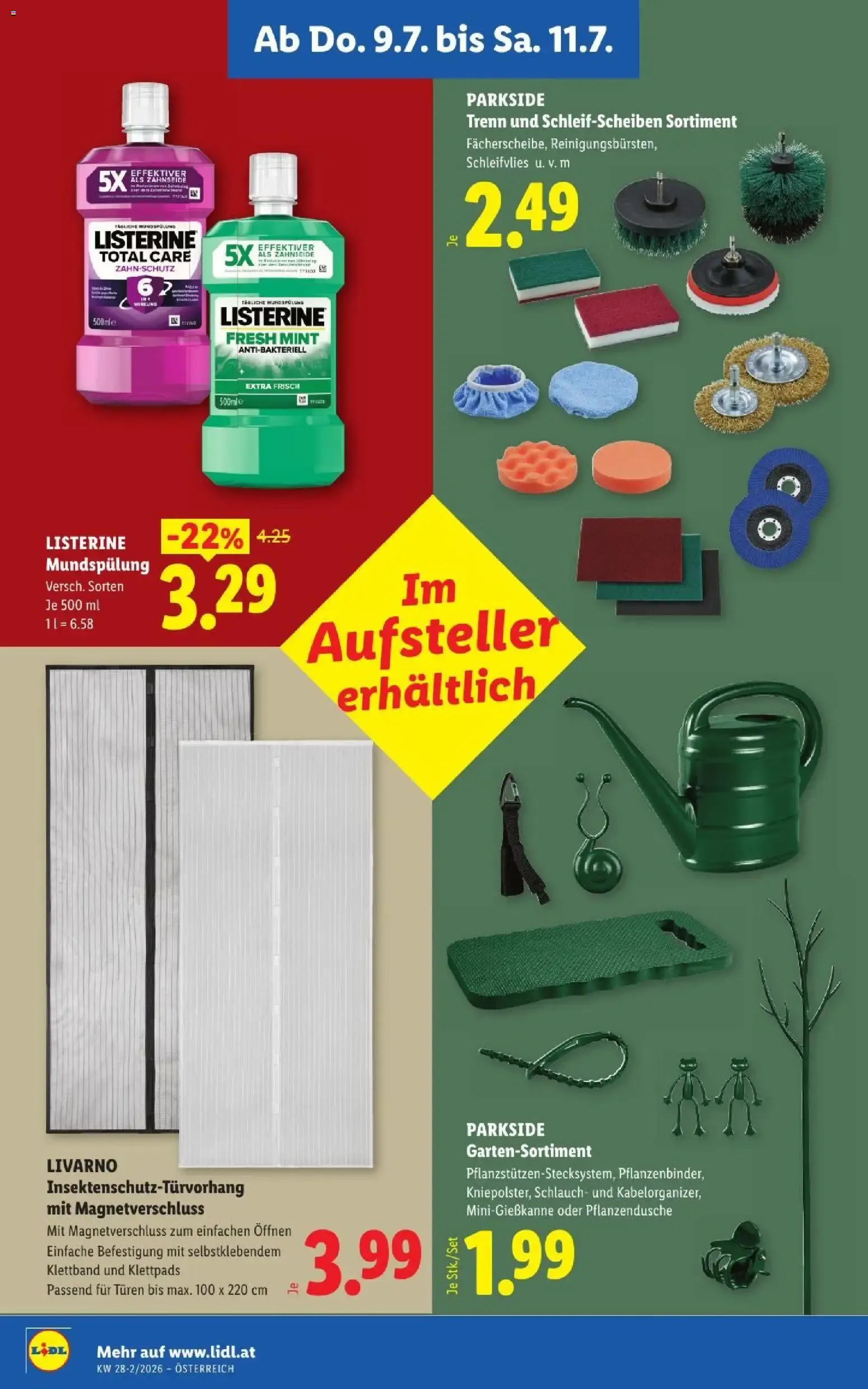 Lidl - Flugblatt ab 09.07.2026 - Angebote ab donnerstag von 9. Juli bis 11. Juli 2026 - Flugblätt seite 20