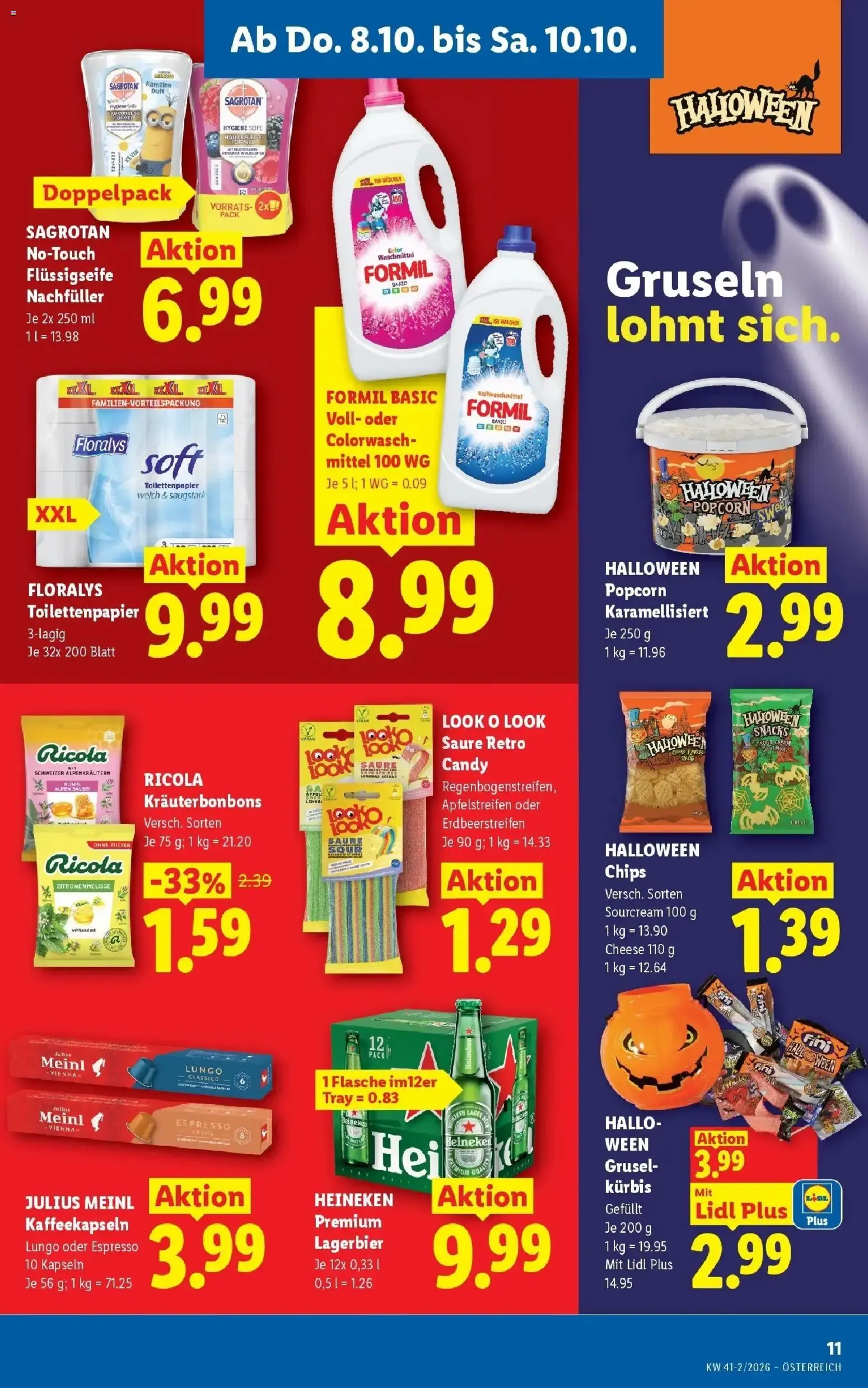 Lidl Aktion von 4. Oktober bis 14. Oktober 2026 - Flugblätt seite 13