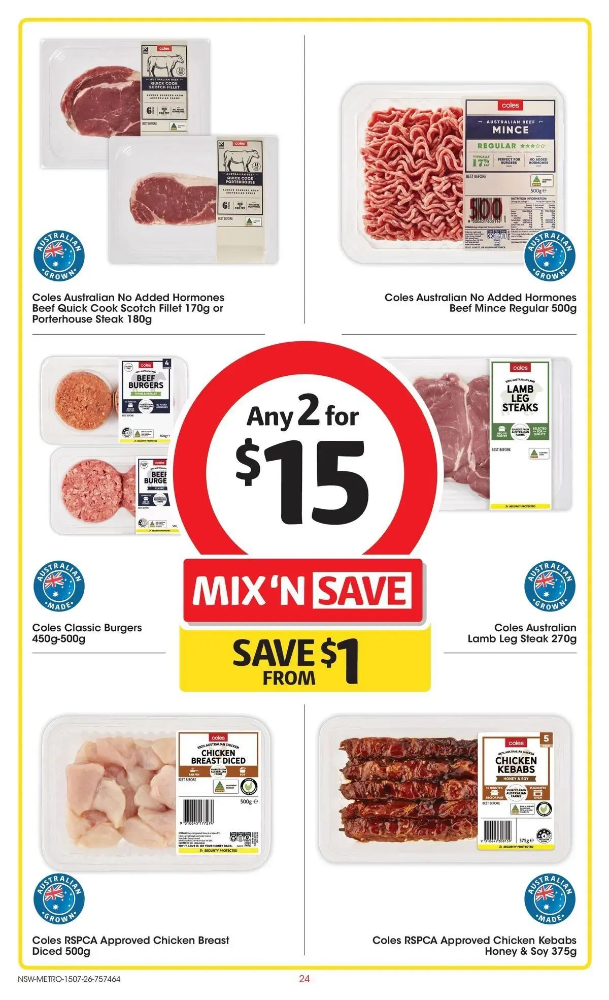 Coles catalogue valid from 15/07/2026 > Online Australia - Catalogue valid from 15 July to 21 July 2026 - page 24