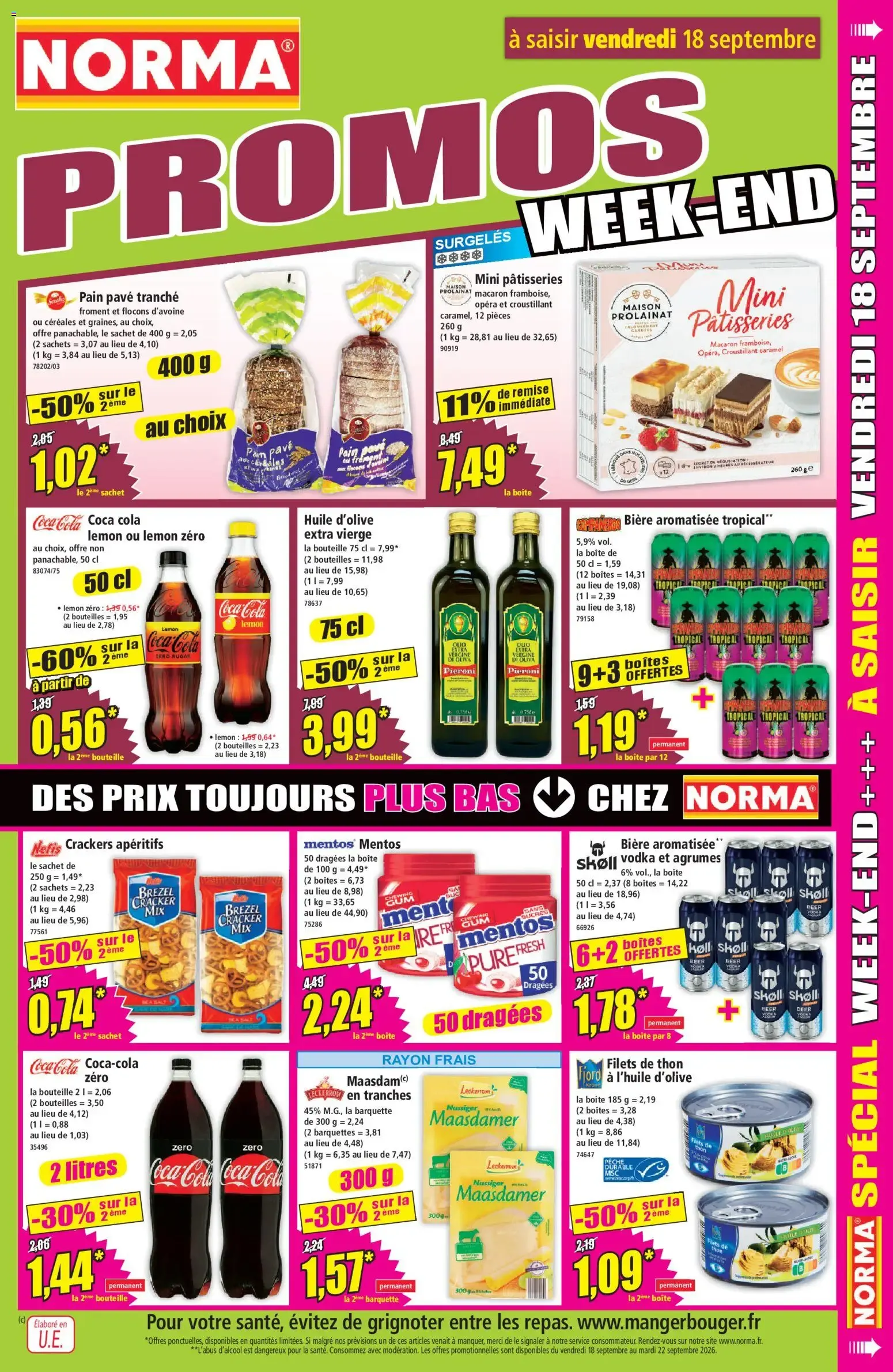 Norma Votre Discounter Régional du 16 septembre au 22 septembre 2026 - Catalogue page 13