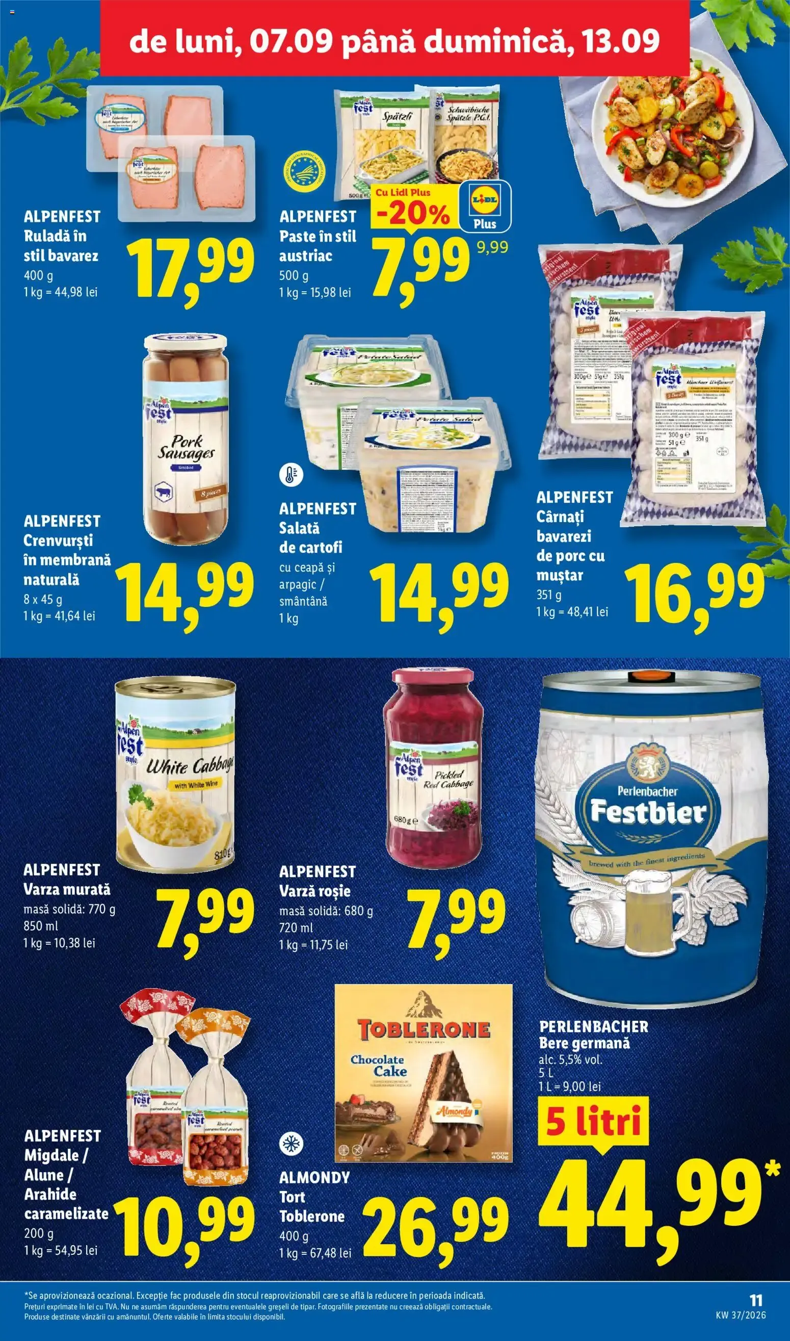 Catalog Catalog LIDL 07.09.2026 - Oferta și Revista online de la 7 septembrie până la 13 septembrie 2026 - Revista Pagina 11
