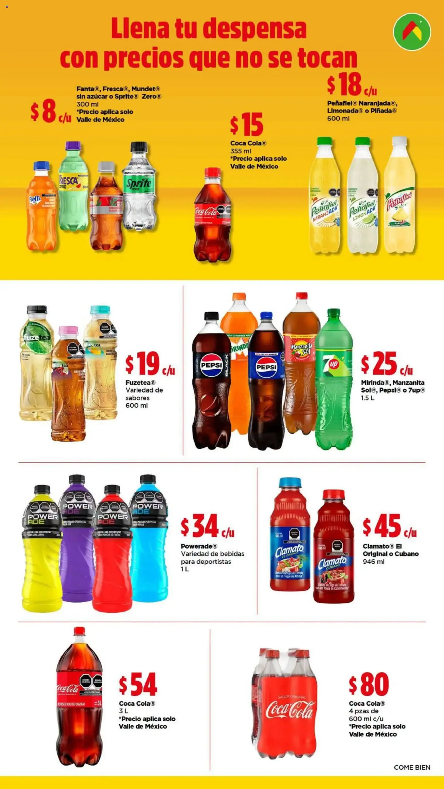 Catálogo de Bodega Aurrerá folleto Precios que no se tocan - Llena tu carrito con esenciales (21/10/2026 - 20/11/2026) - catálogo en línea 21 de octubre al 20 de noviembre 2026 - Pagina 6