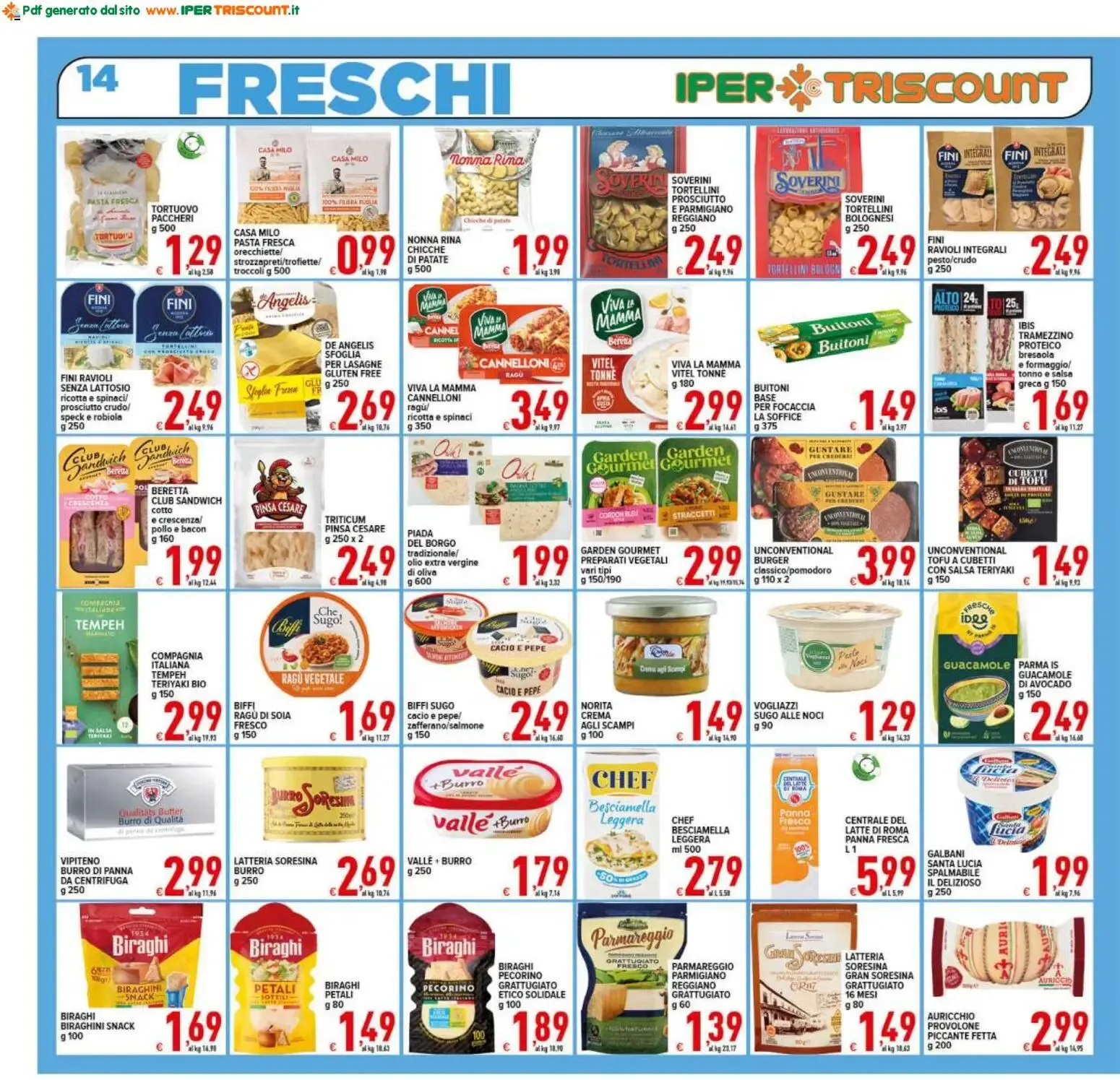 Iper Triscount Supermercati - Anniversario! Offerte valide dall'1 al 9 luglio 2026 da 1 luglio a 9 luglio di 2026 - Pagina del volantino 14