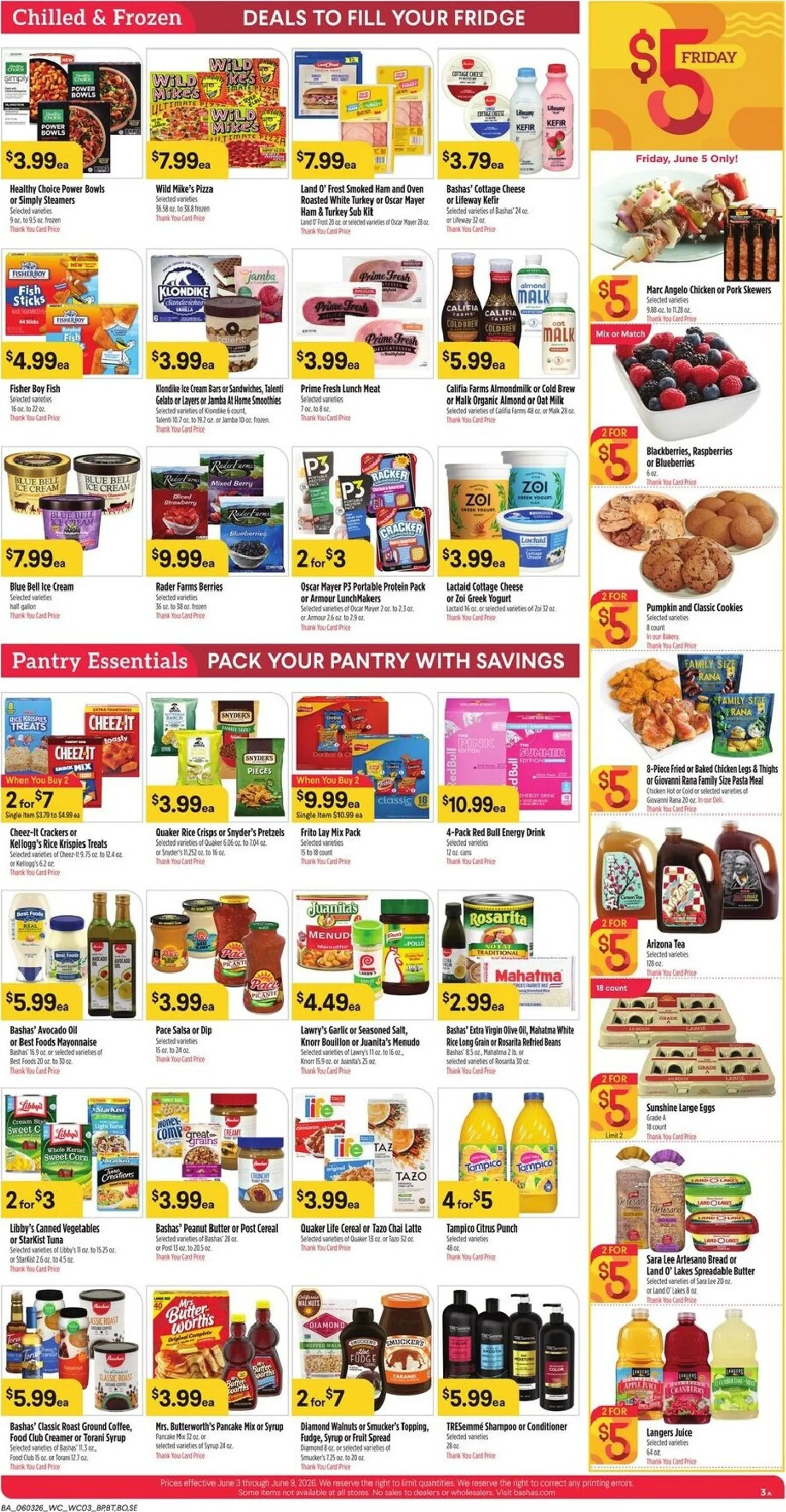 Weekly ad Current Bashas' leaflet valid from Wednesday 06/03/2026 to Tuesday 06/09/2026 from June 3 to June 9 2026 - Page 3