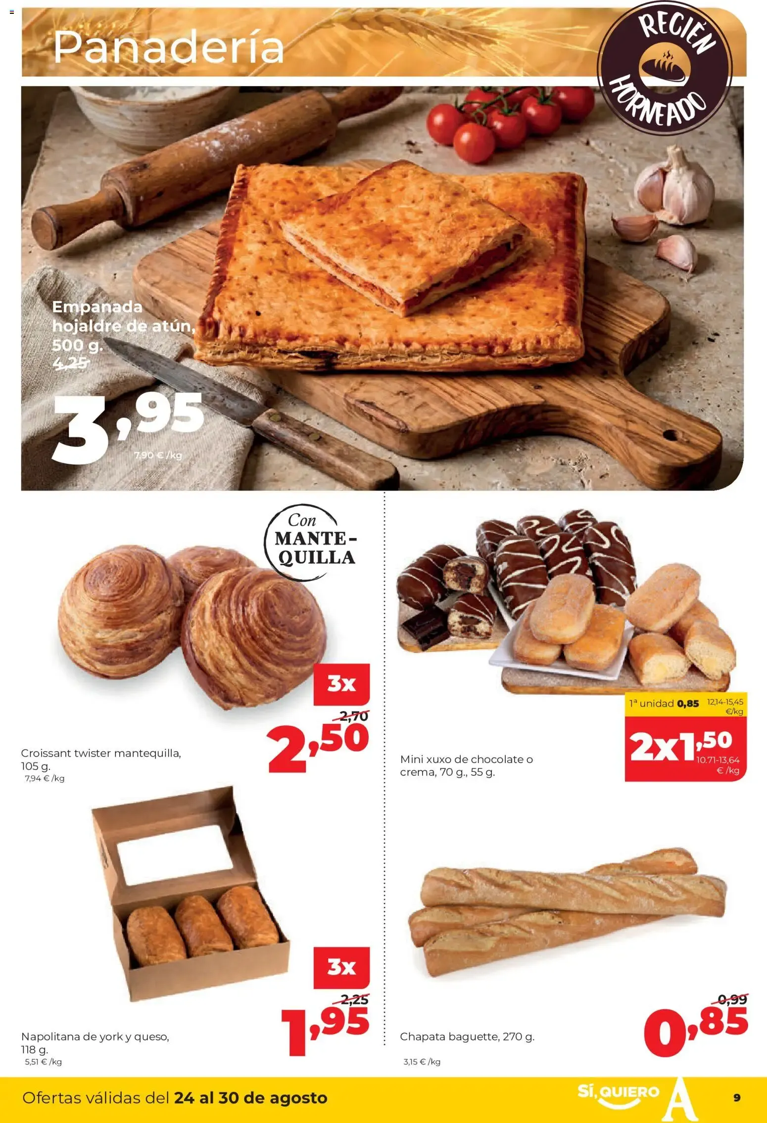 Catálogo de Alimerka folleto del 24/08/2026 | Catálogo 24 de agosto al 30 de agosto 2026 - Página 9