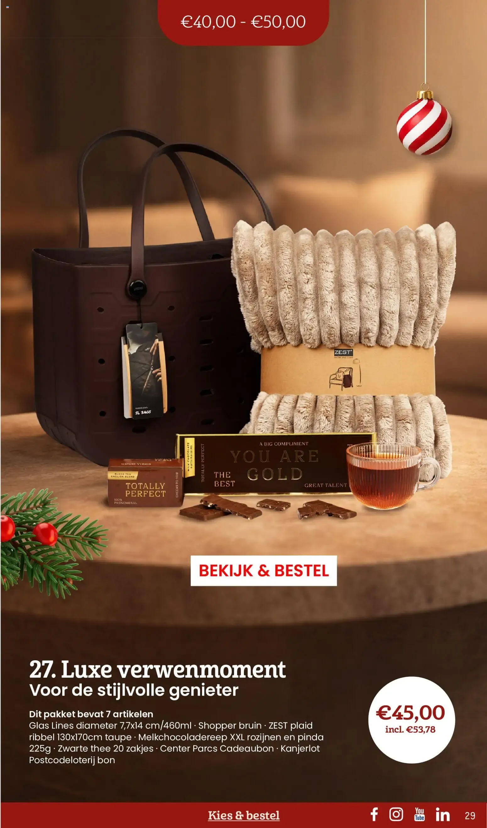 Kerstassortiment 2026 van 20 oktober tot 31 december 2026 - Folder pagina 29