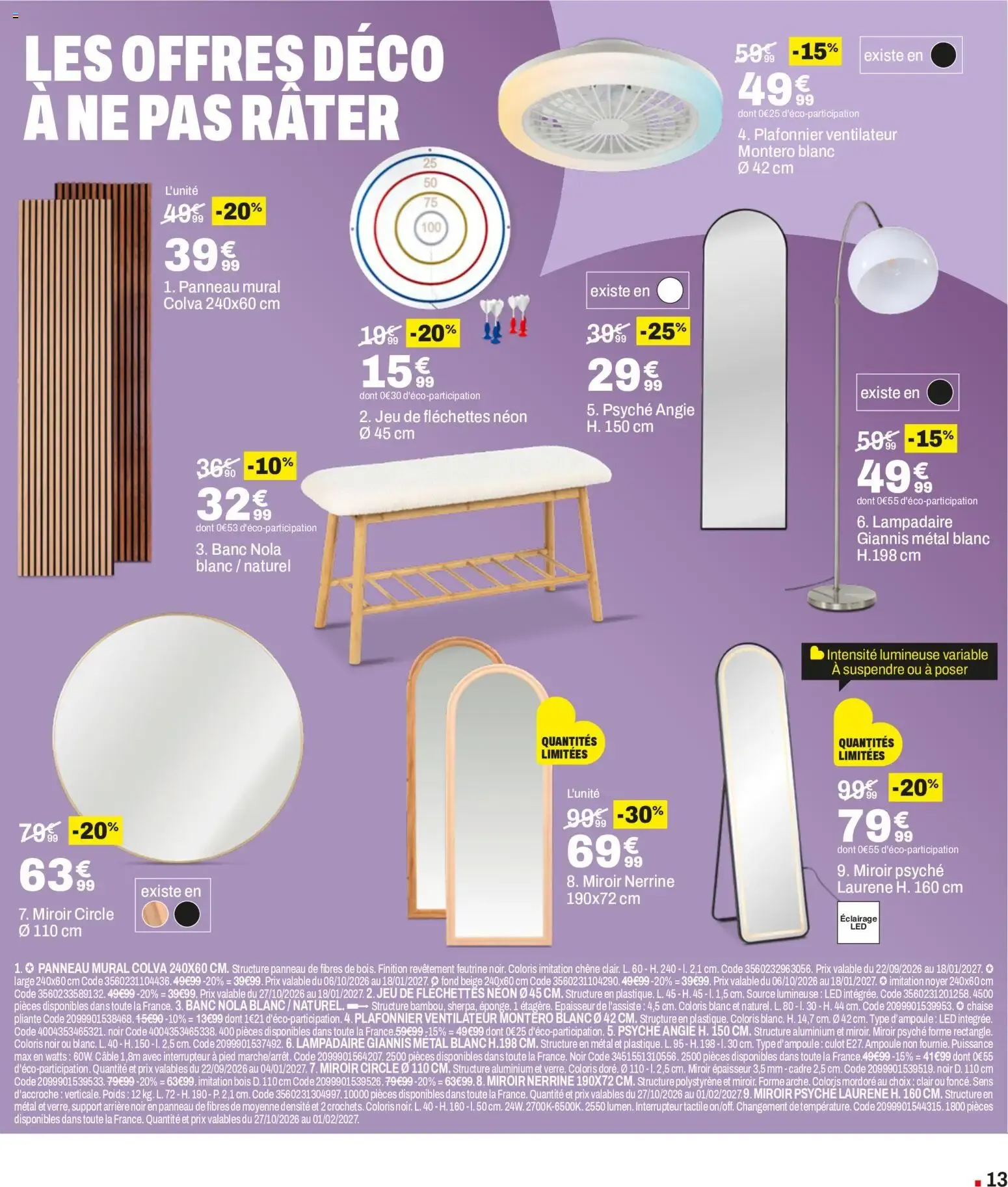 BUT Black November du 27 octobre au 4 janvier 2027 - Catalogue page 13