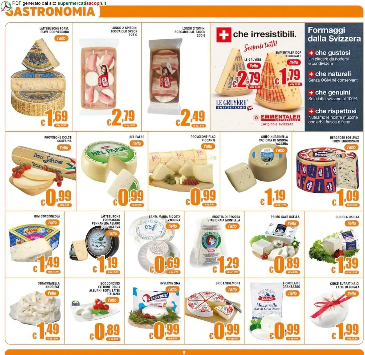 Sacoph volantino dal 02/10/2026 - online Offerte da 2 ottobre a 13 ottobre di 2026 - Pagina del volantino 8