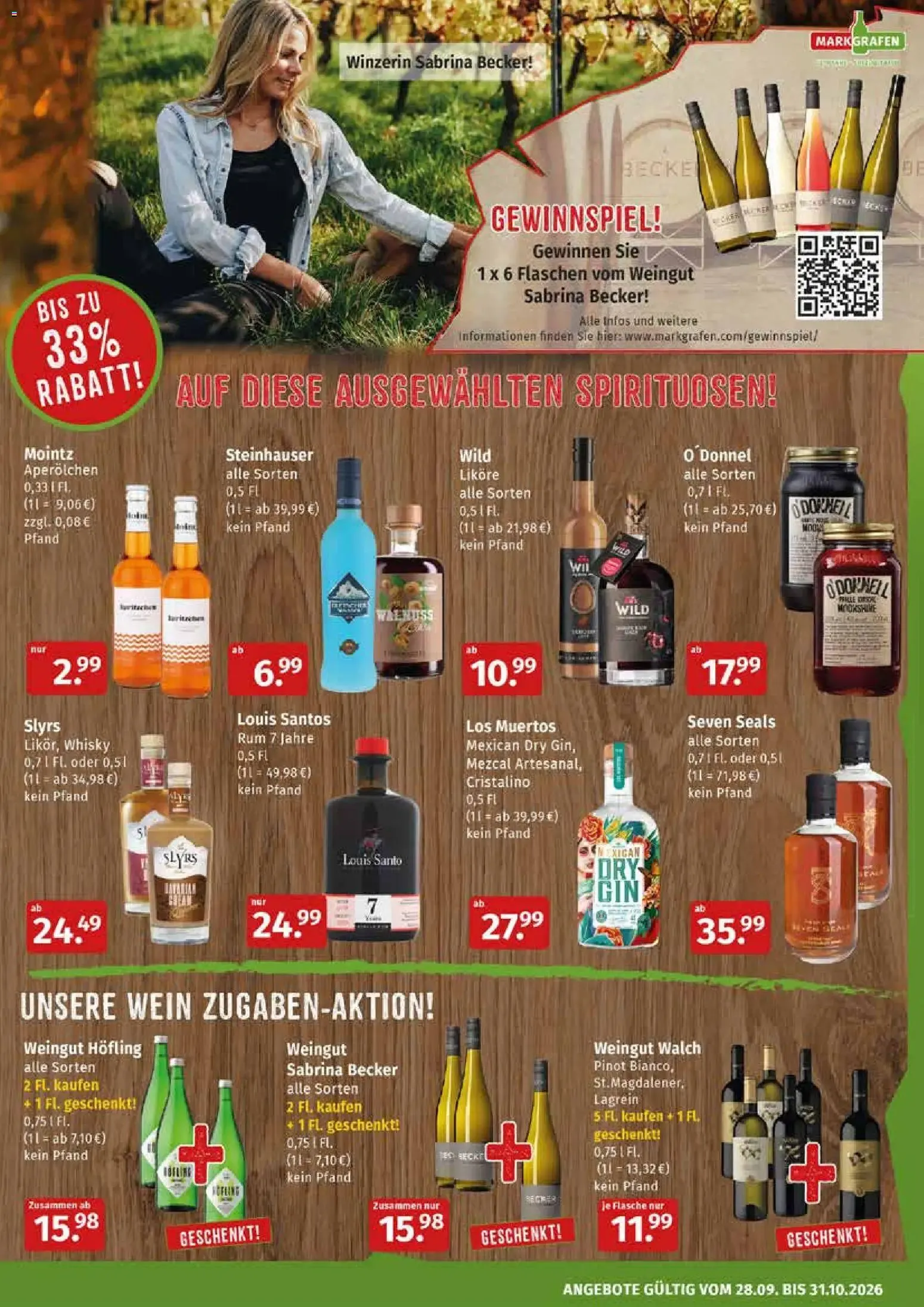 Markgrafen Prospekt vom 28.09.2026 – Angebote online von 28. September bis 17. Oktober 2026 - Prospekt seite 3