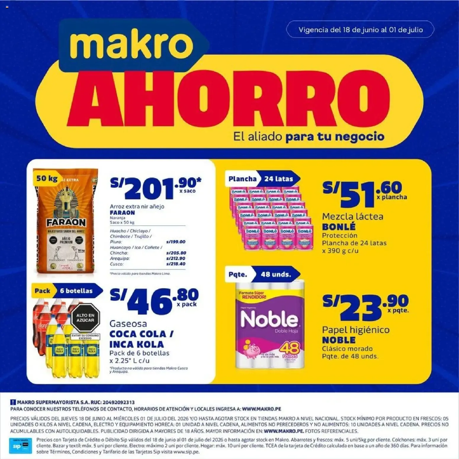Catalogo de Makro catálogo online del 18/06/2026 18 de junio al 1 de julio 2026 - Pag 1