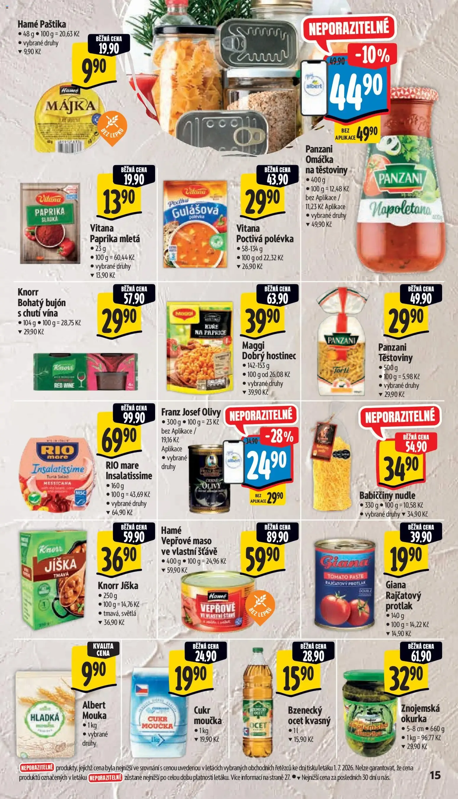 Albert leták - Hypermarket od 08.07.2026 - Akční leták - 8. července 14. července 2026 - Page 26