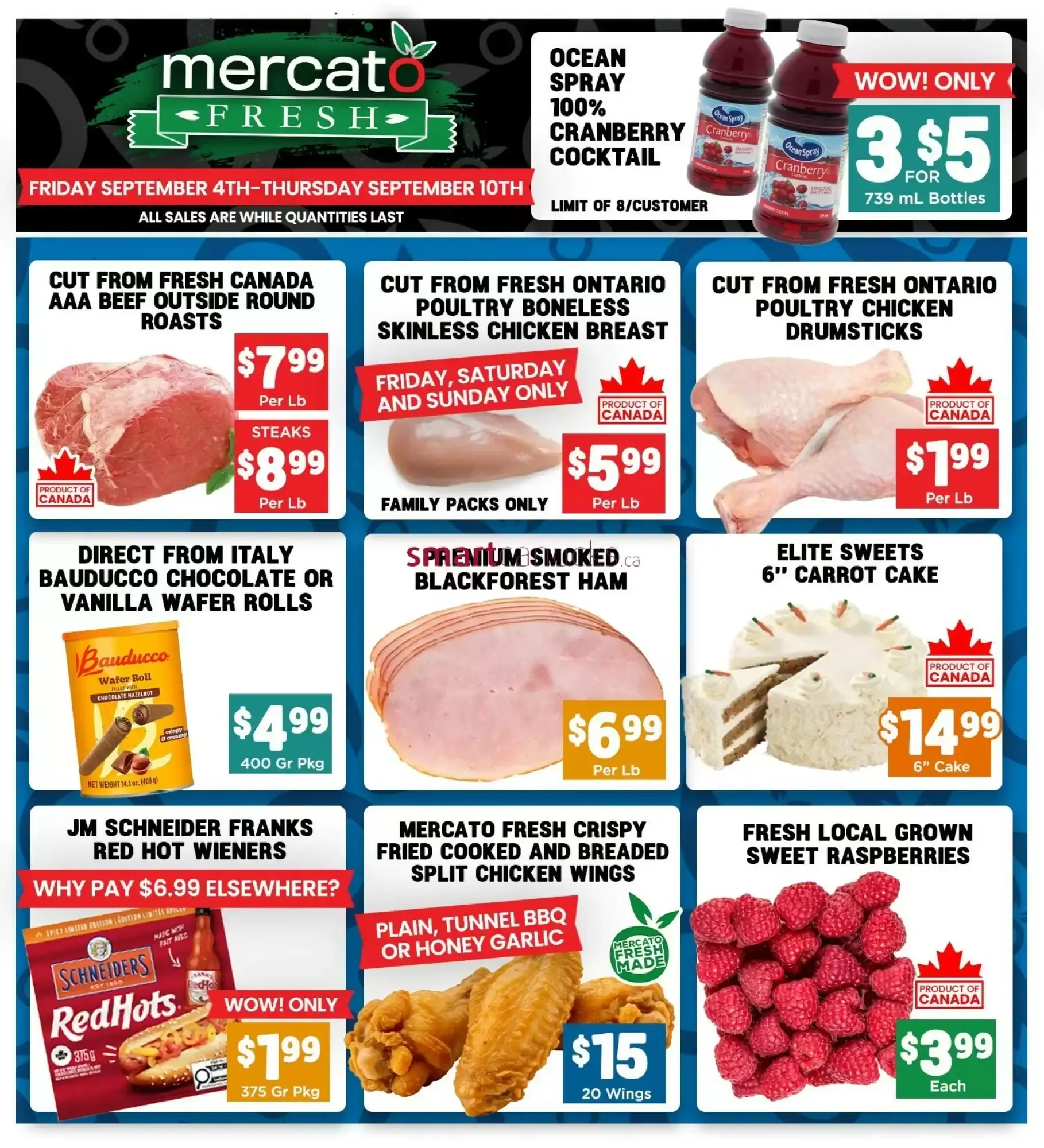 Mercato Fresh from September 4 to September 10 2026 - flyer page 1