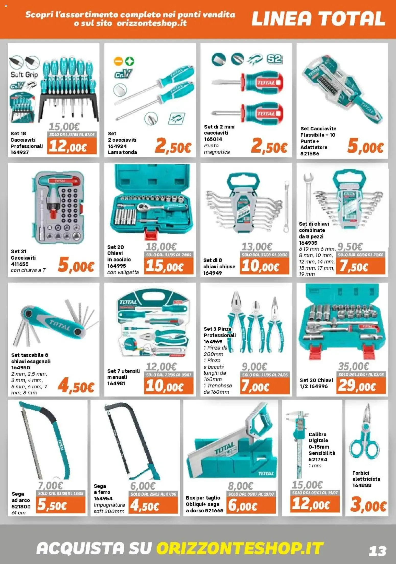 Orizzonte Catalogo Brico 2026 da 15 aprile a 11 ottobre di 2026 - Pagina del volantino 13