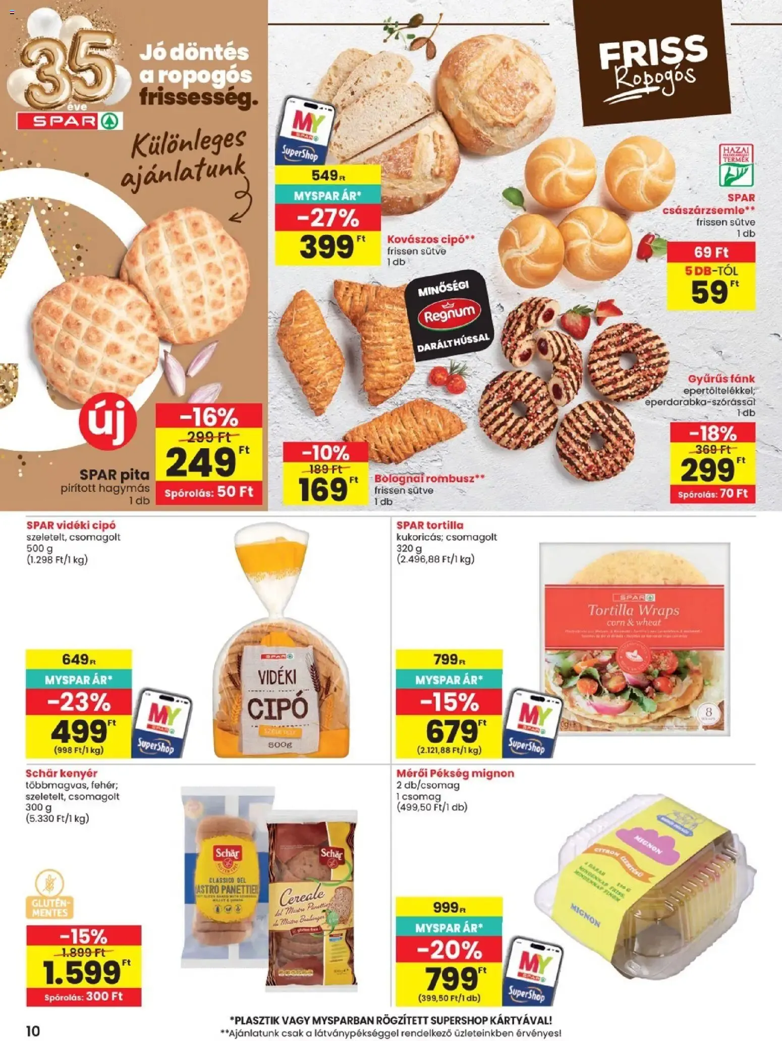 Katalógus Spar akciós újság - 2026.08.13.-tól augusztus 13.-tól augusztus 19.-ig 2026. - Oldal 10