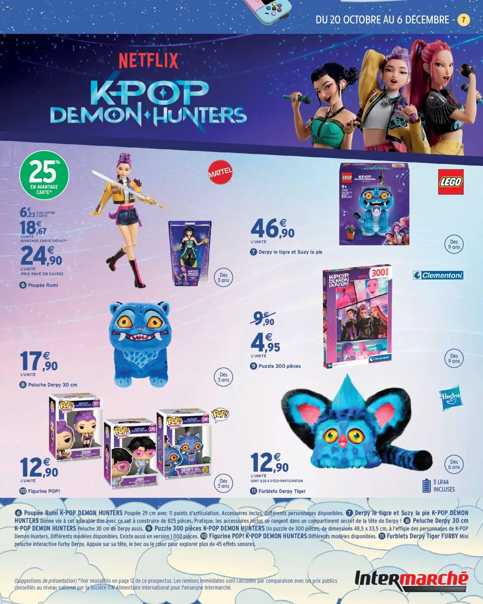 Intermarché - Découvrez les jouets de Noël à partir du 20/10/2026 - promo en ligne du 20 octobre au 6 décembre 2026 - Catalogue page 7