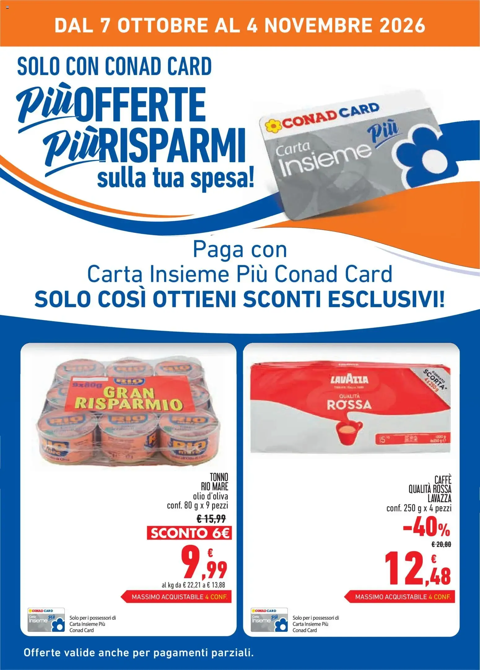 Conad miPREMIO Catalogo Premi 26 da 7 ottobre a 4 novembre di 2026 - Pagina del volantino 2