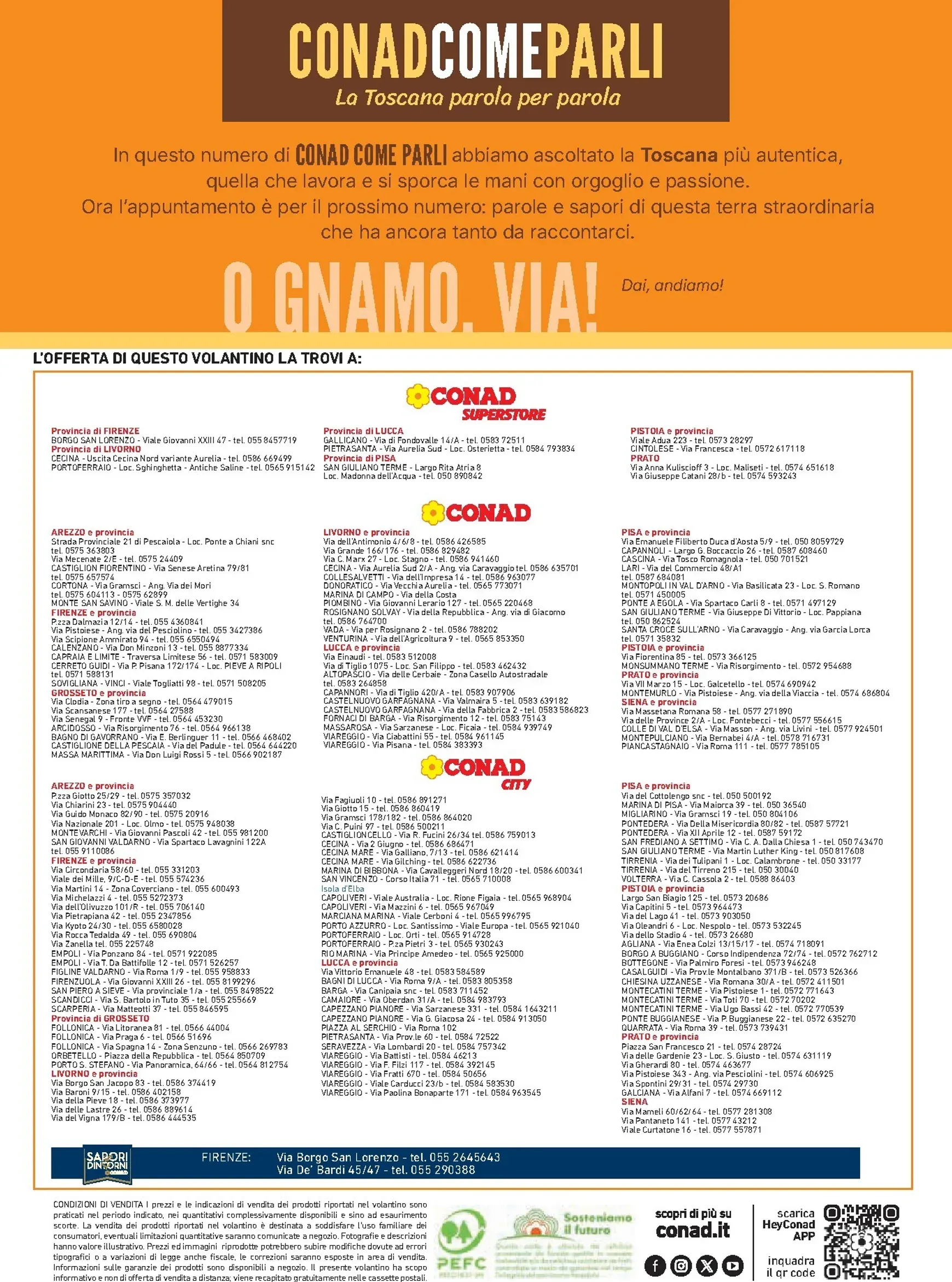 Conad Come Parli: La Toscana parola per parola da 30 luglio a 12 agosto di 2026 - Pagina del volantino 16