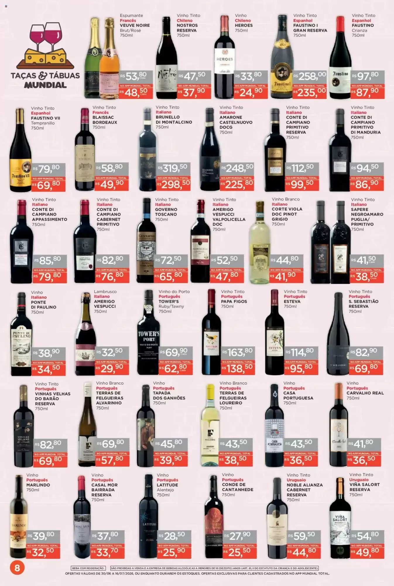 Encarte de Mundial Total - App e Ofertas 30 de junho até 16 de julho 2026 - Pagina 8