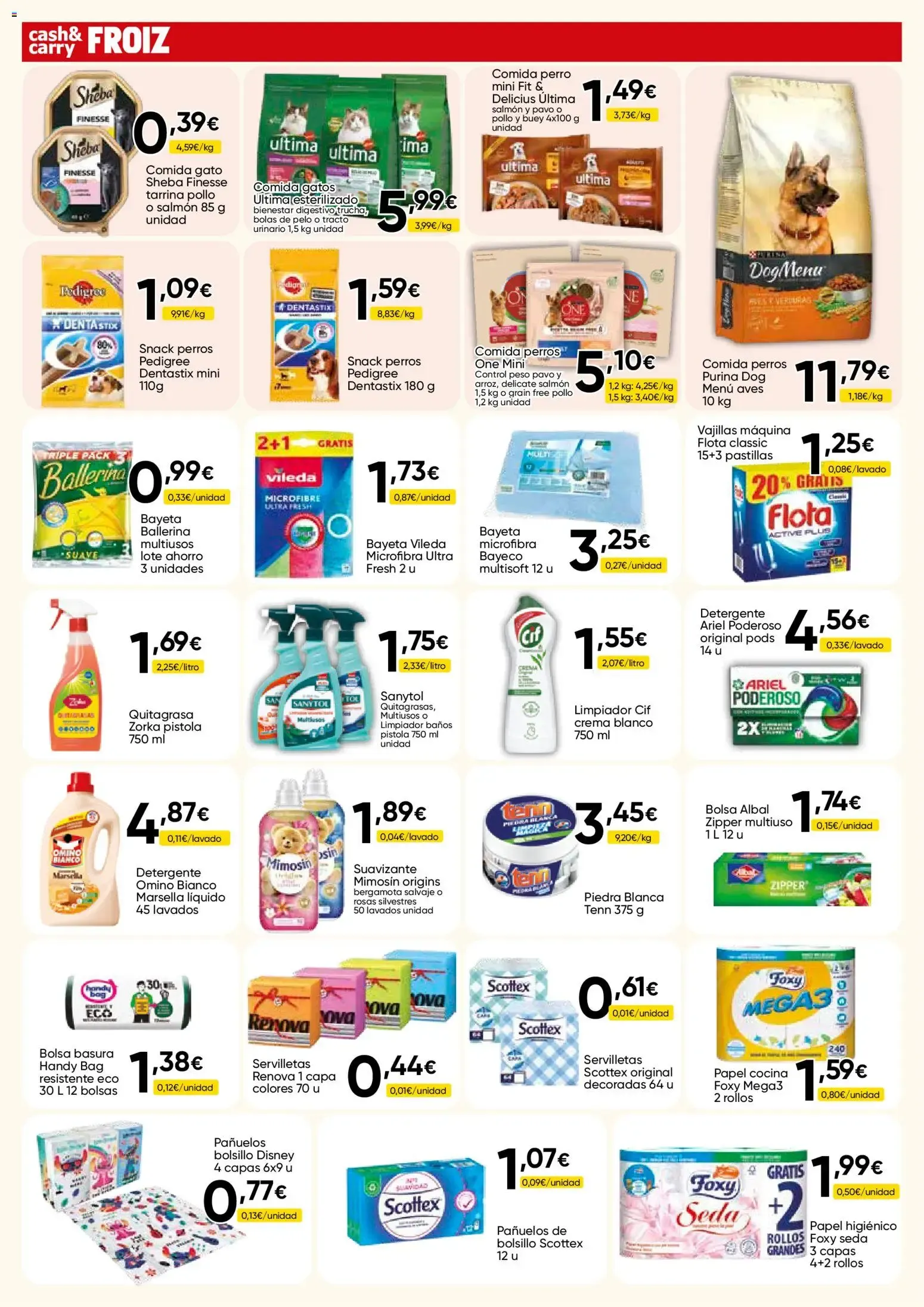 Catálogo de Froiz - Folleto Cash del 27/08/2026 | Ofertas 27 de agosto al 14 de septiembre 2026 - Página 14