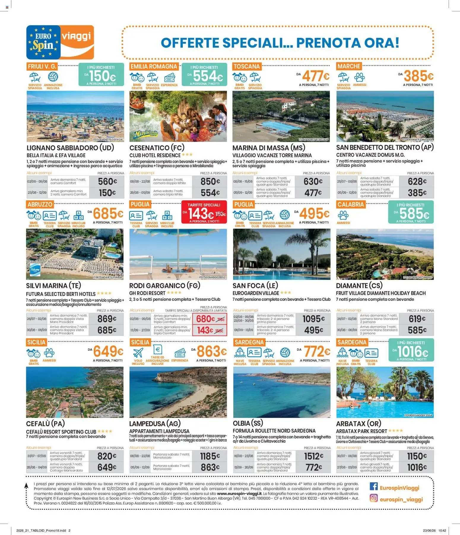 Eurospin Viaggi: Offerte Speciali... Prenota Ora!