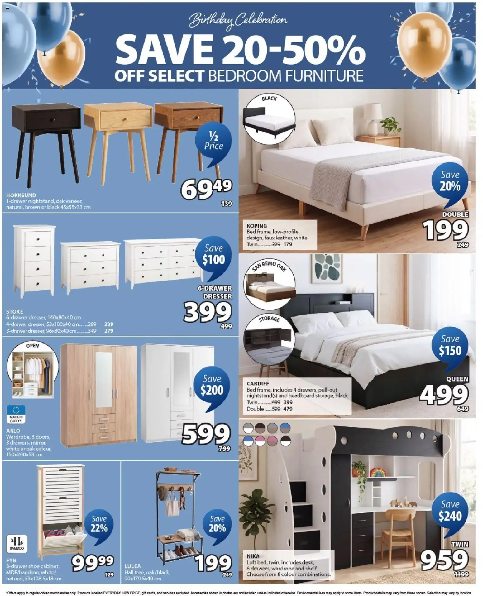 JYSK Birthday Celebration: 30 Years in Canada - Up to 60% Off from September 10 to September 23 2026 - flyer page 5