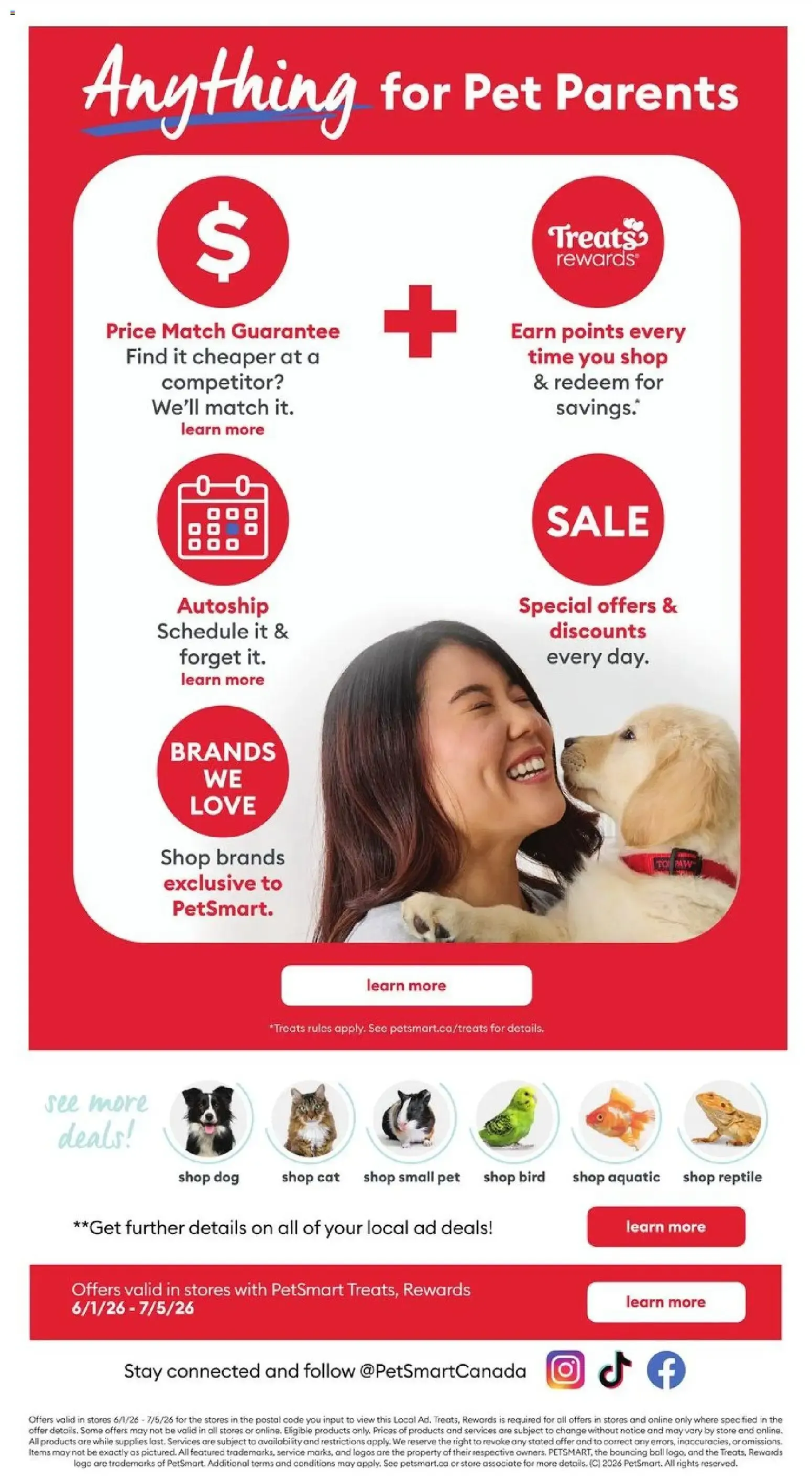 Petsmart weekly flyer / circulaire from Jun 1, 2026 > weekly specials & deals from June 1 to July 5 2026 - flyer page 11