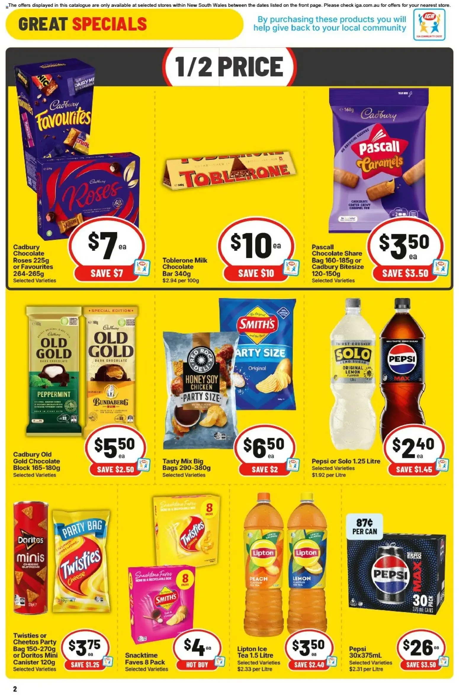 IGA catalogue valid from 19/08/2026 > Online Australia - Catalogue valid from 19 August to 25 August 2026 - page 2