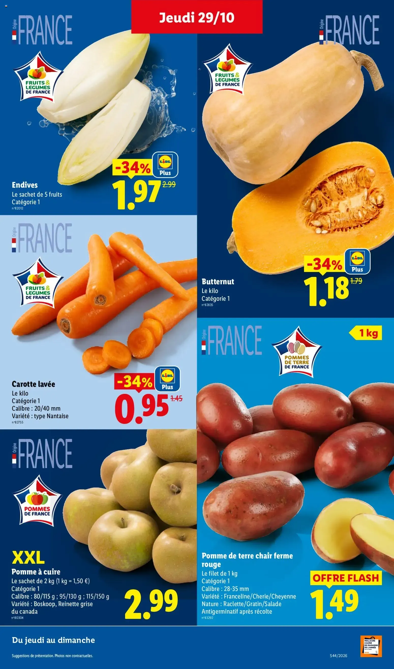 LIDL: Faites briller les fêtes à prix minis ! du 29 octobre au 4 novembre 2026 - Catalogue page 3