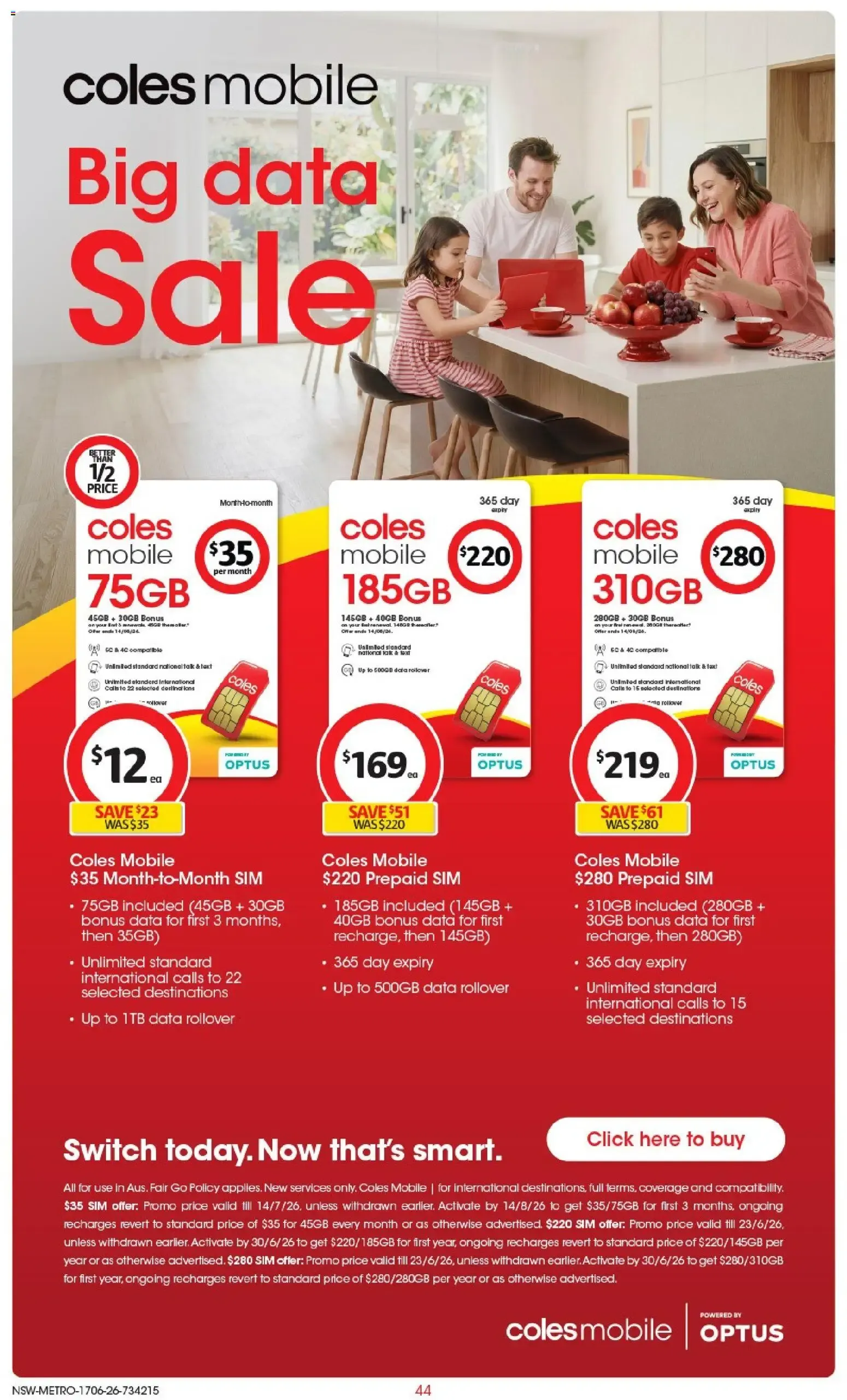 Coles catalogue valid from 17/06/2026 > Online Australia - Catalogue valid from 17 June to 23 June 2026 - page 43