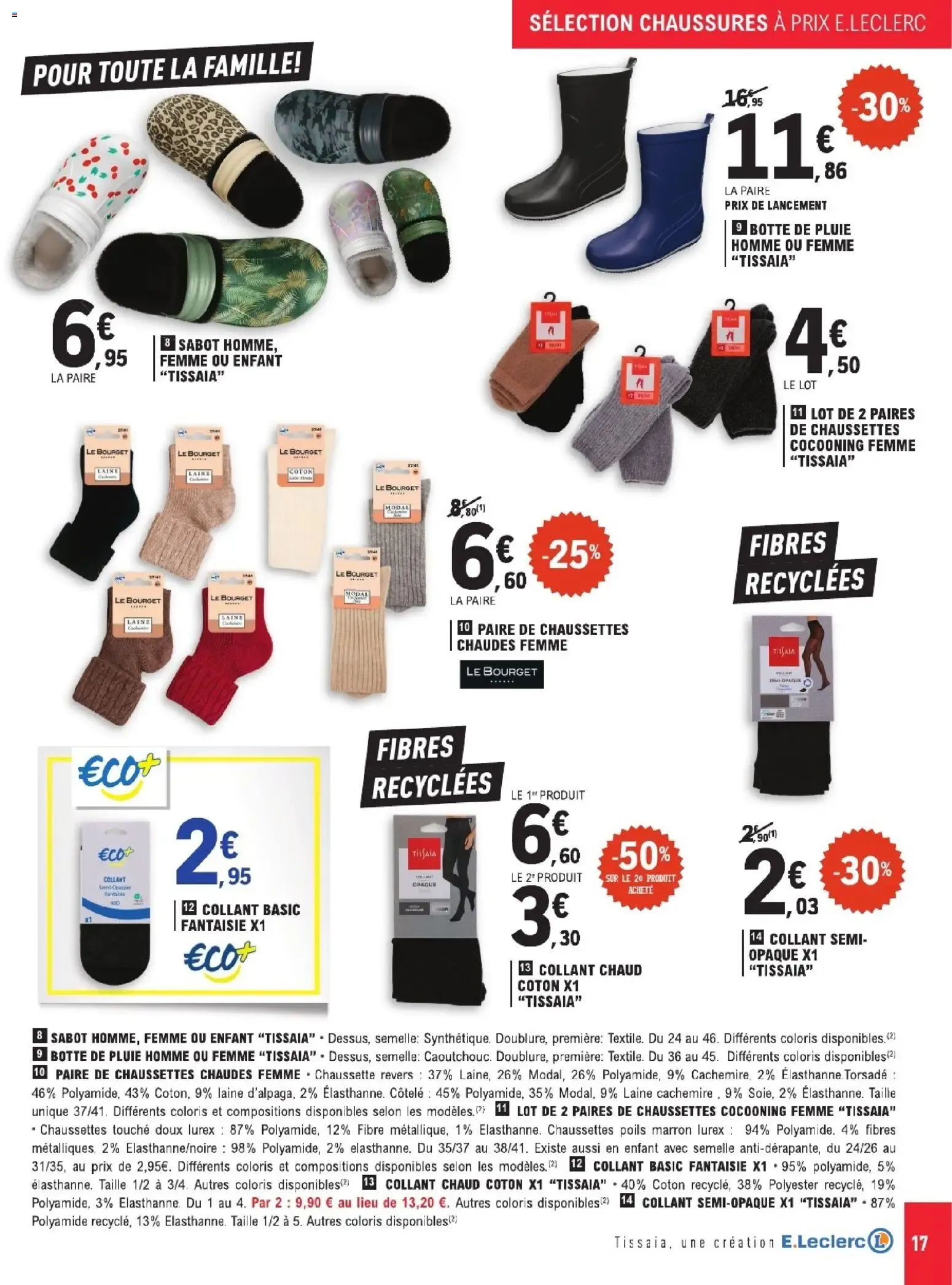 L'ESSENTIEL DE LA SAISON À PRIX E.LECLERC du 13 octobre au 24 octobre 2026 - Catalogue page 17