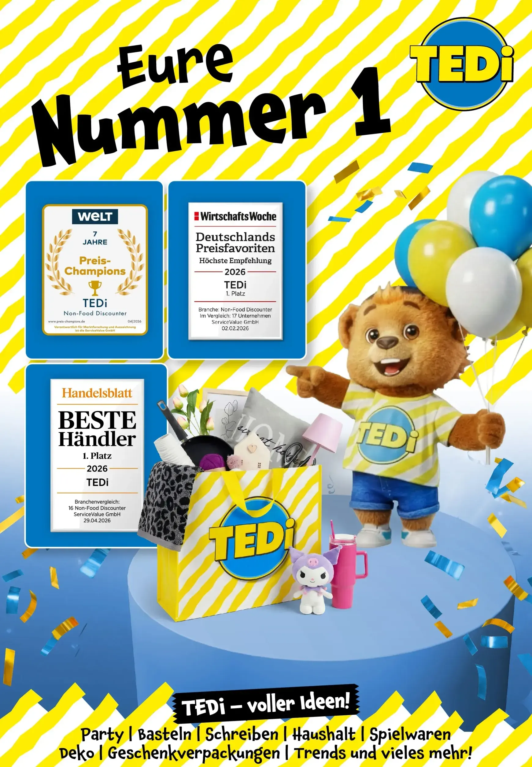 TEDi - Back to school Prospekt – von Freitag 14.08.2026 bis Samstag 22.08.2026 von 14. August bis 22. August 2026 - Prospekt seite 24