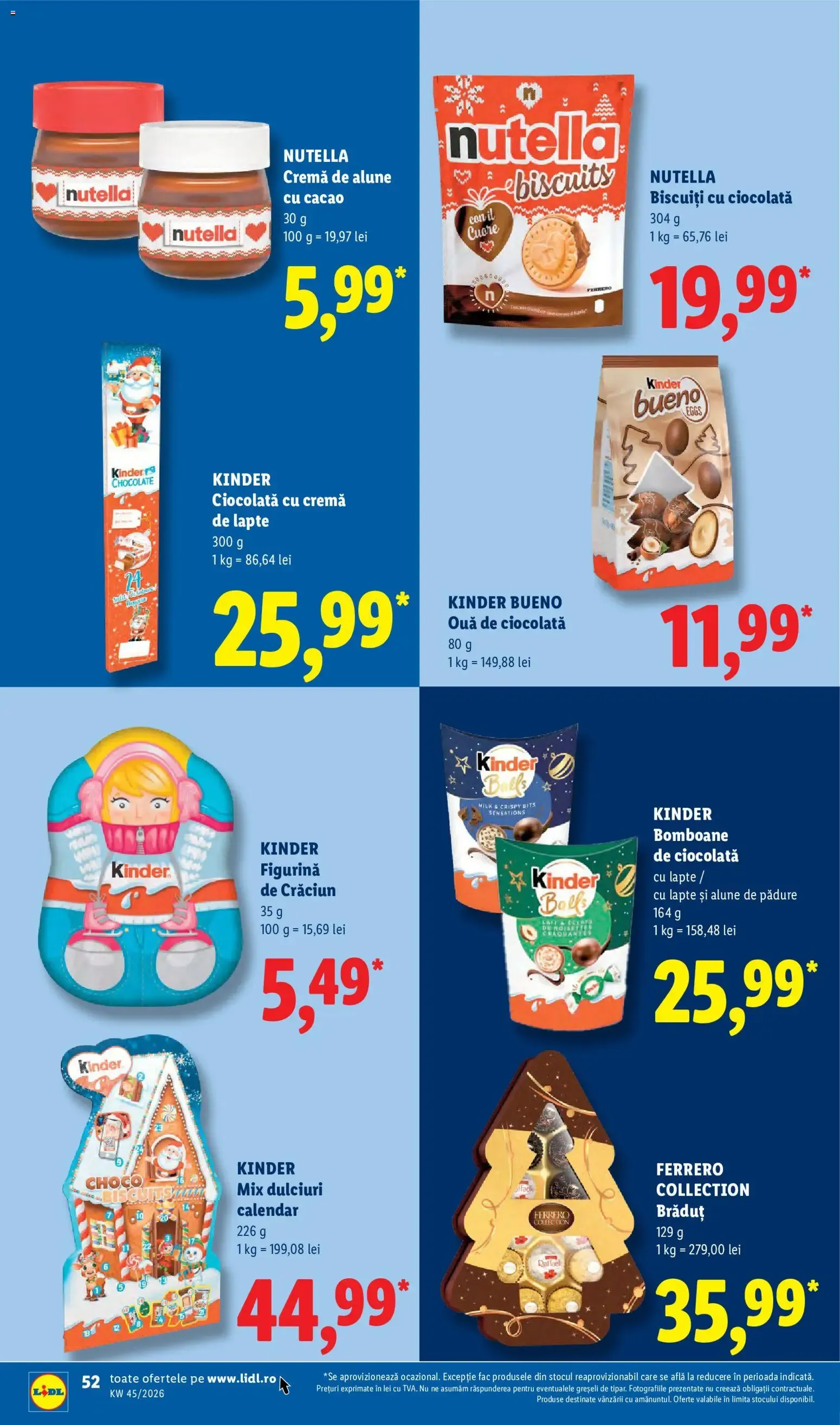 Catalog Catalog Lidl BLACK FRIDAY (02.11.2026) de la 2 noiembrie până la 8 noiembrie 2026 - Revista Pagina 52