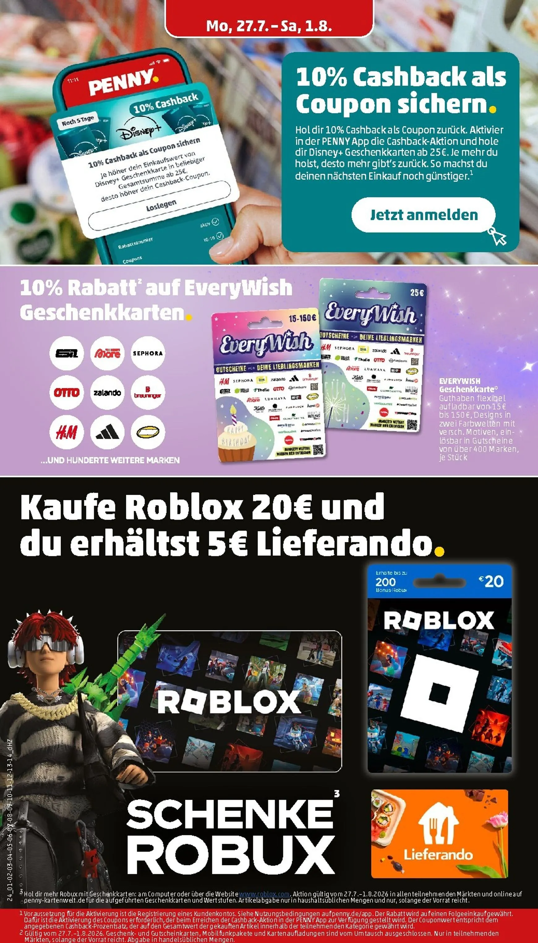 PENNY Prospekt nächste Woche – von Montag 27.07.2026 bis Samstag 01.08.2026 von 27. Juli bis 1. August 2026 - Prospekt seite 28