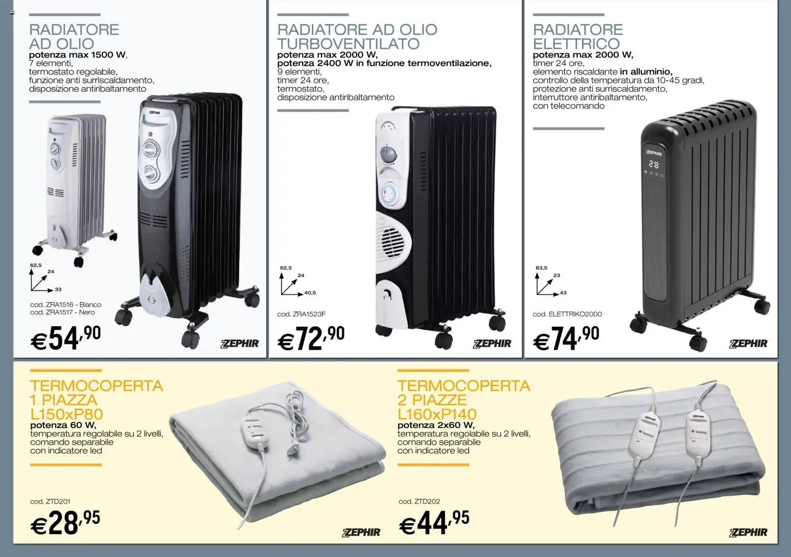 Stufe Elettriche - Termoconvettore da pavimento Zephir da 11 settembre a 28 febbraio di 2027 - Pagina del volantino 5