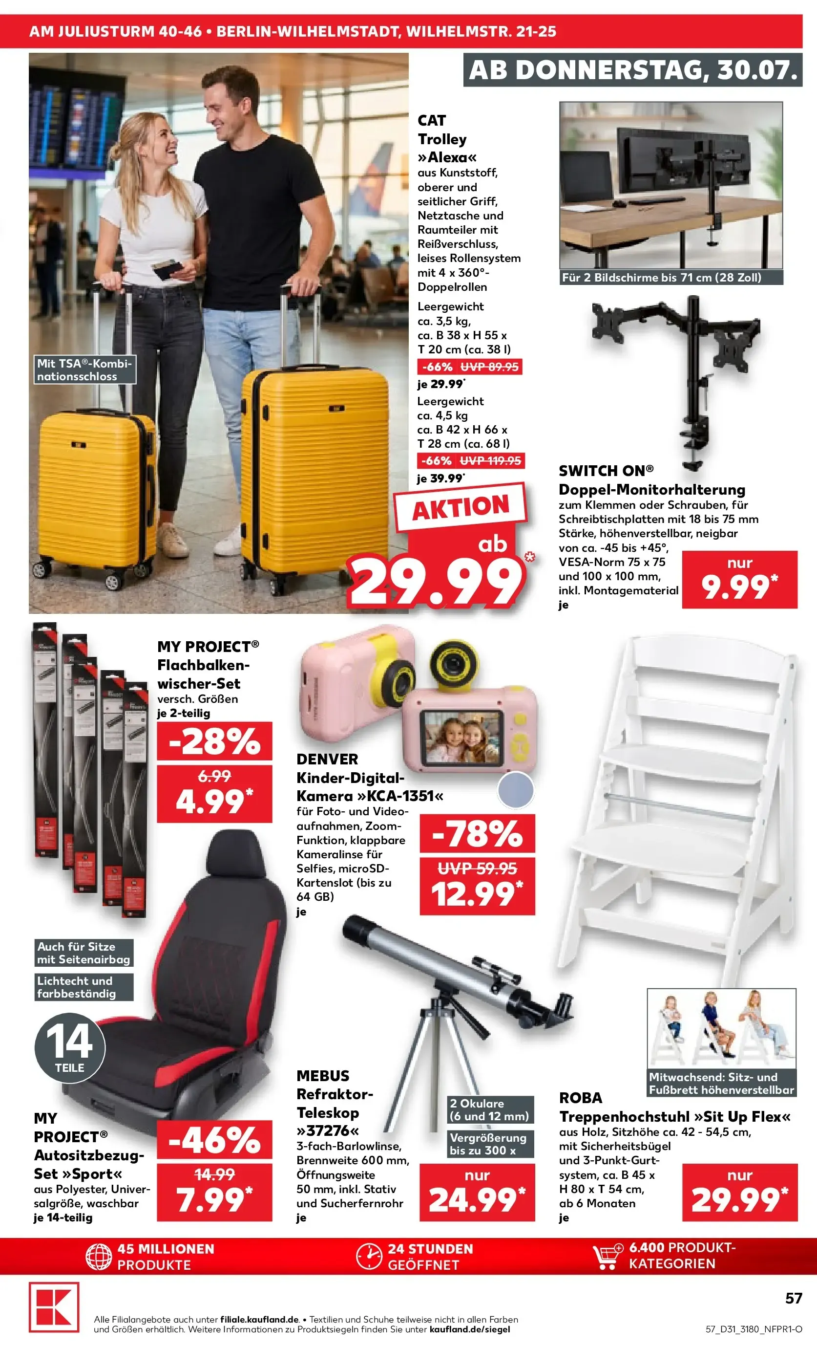 Prospekt Kaufland ab 30.07.2026 » Angebote Online zum Blättern von 30. Juli bis 5. August 2026 - Prospekt seite 57