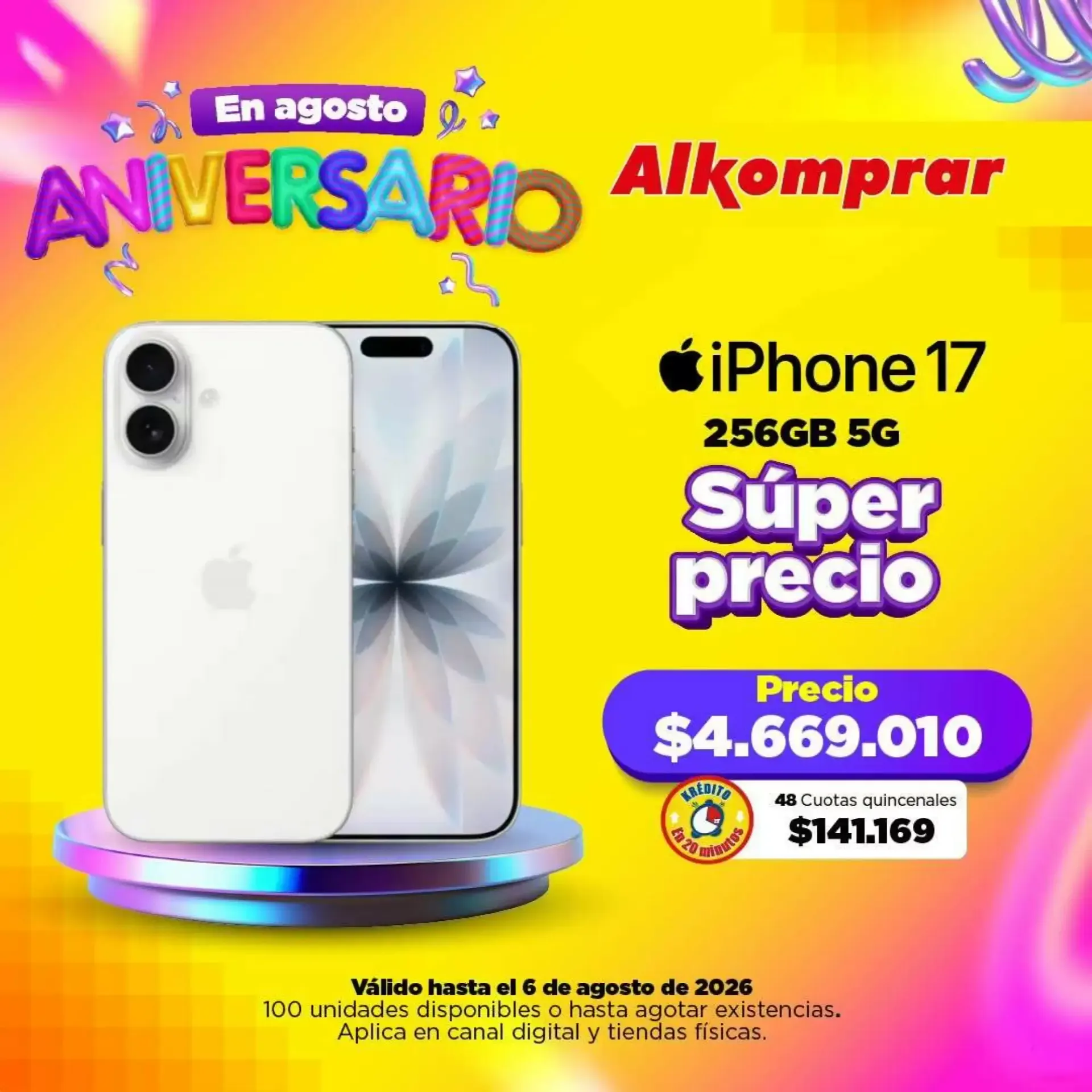 Catalogo de ANIVERSARIO Alkomprar - Motorola Edge 60 Fusion 5 de agosto al 6 de agosto 2026 - Pag 3
